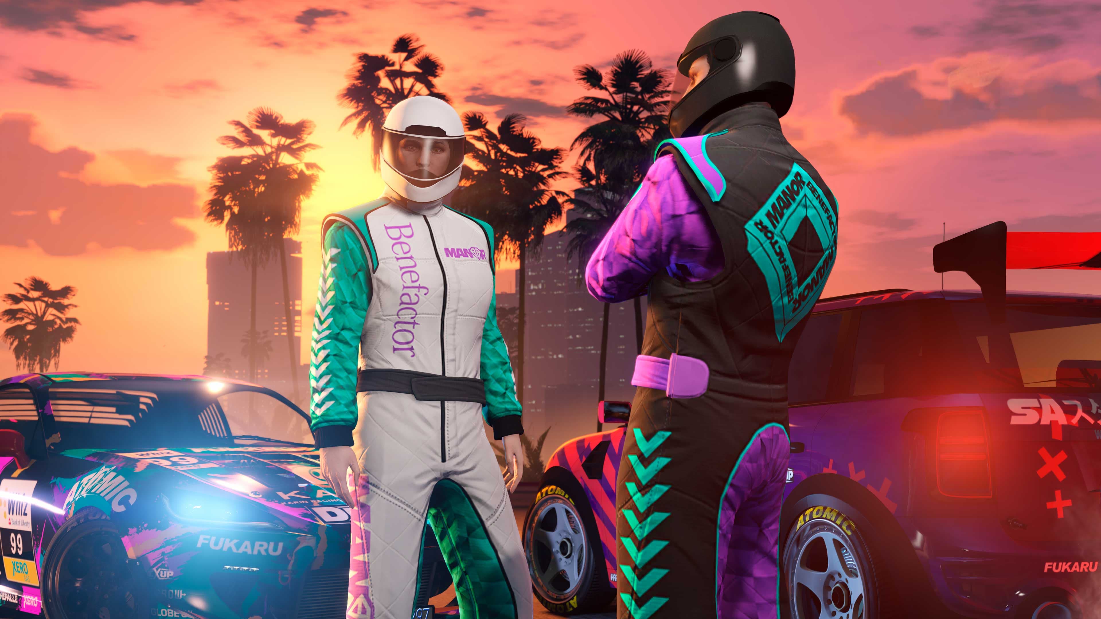 GTA Online, Official, Clothes, Dark Manor Racing Suit, Bright Manor Racing Suit