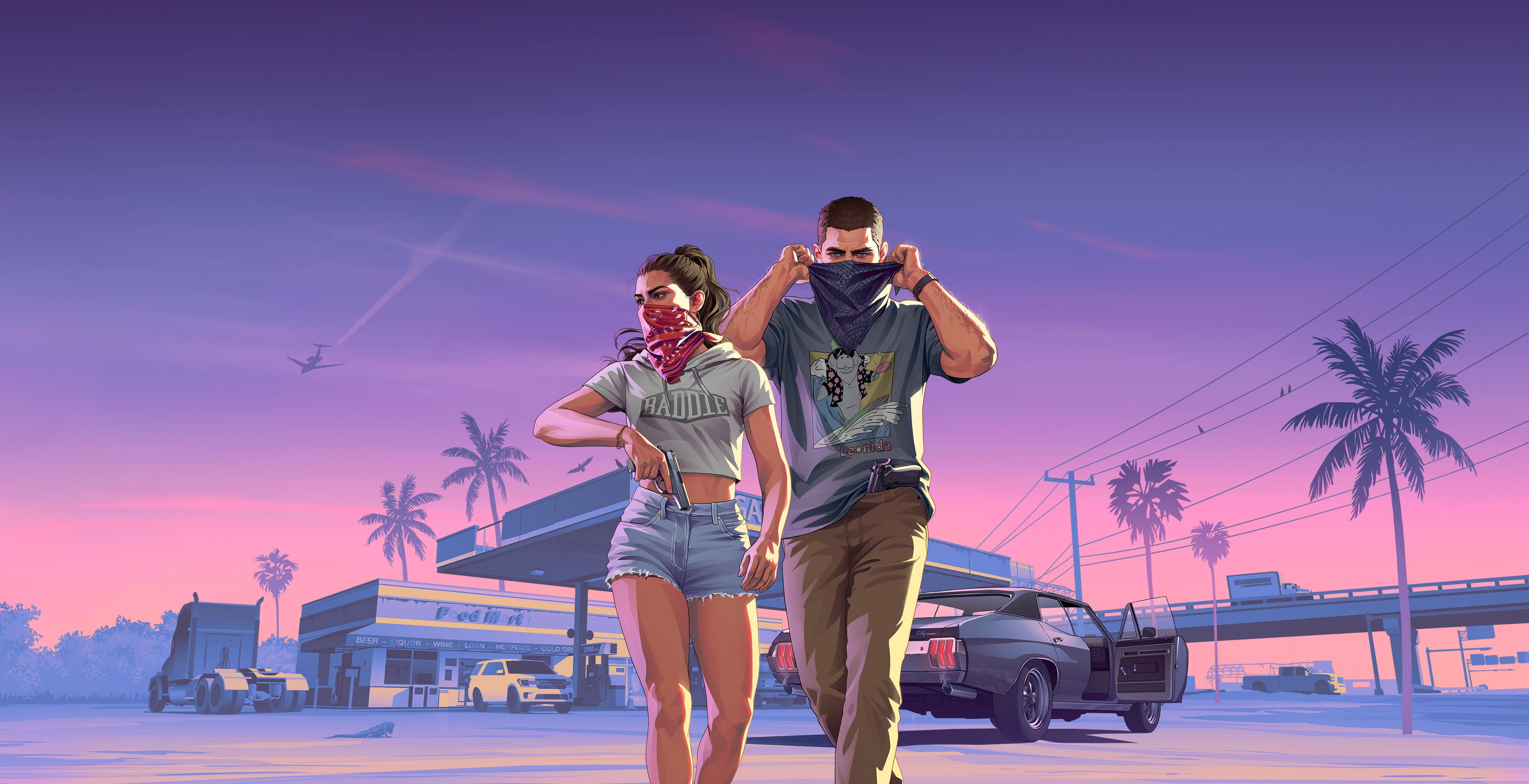 GTA 6, Official, Art, Character, Jason Duval, Lucia Caminos