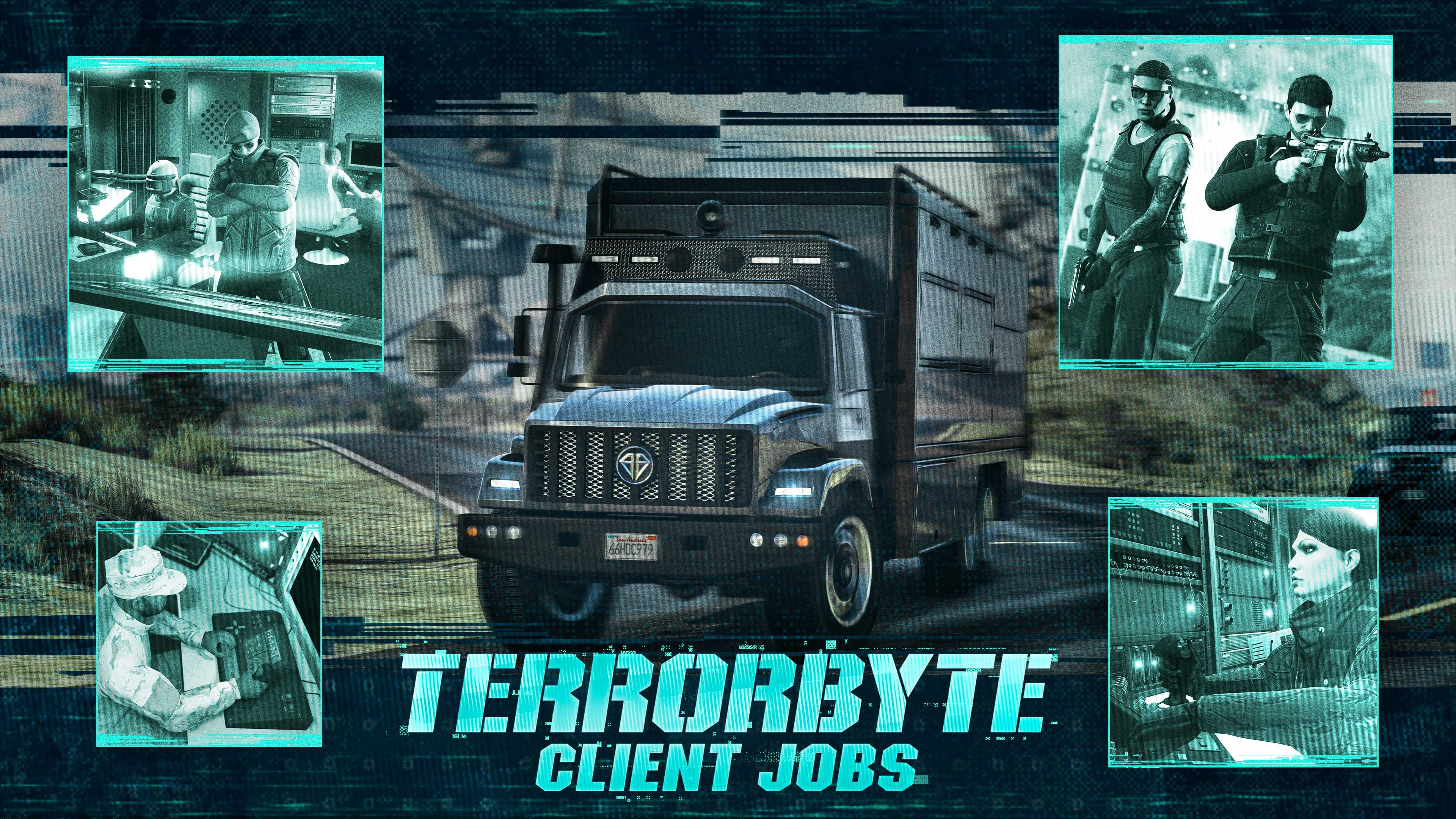 GTA Online, Official, Mission, Vehicle, Terrorbyte Client Jobs, Benefactor Terrorbyte, Commercial