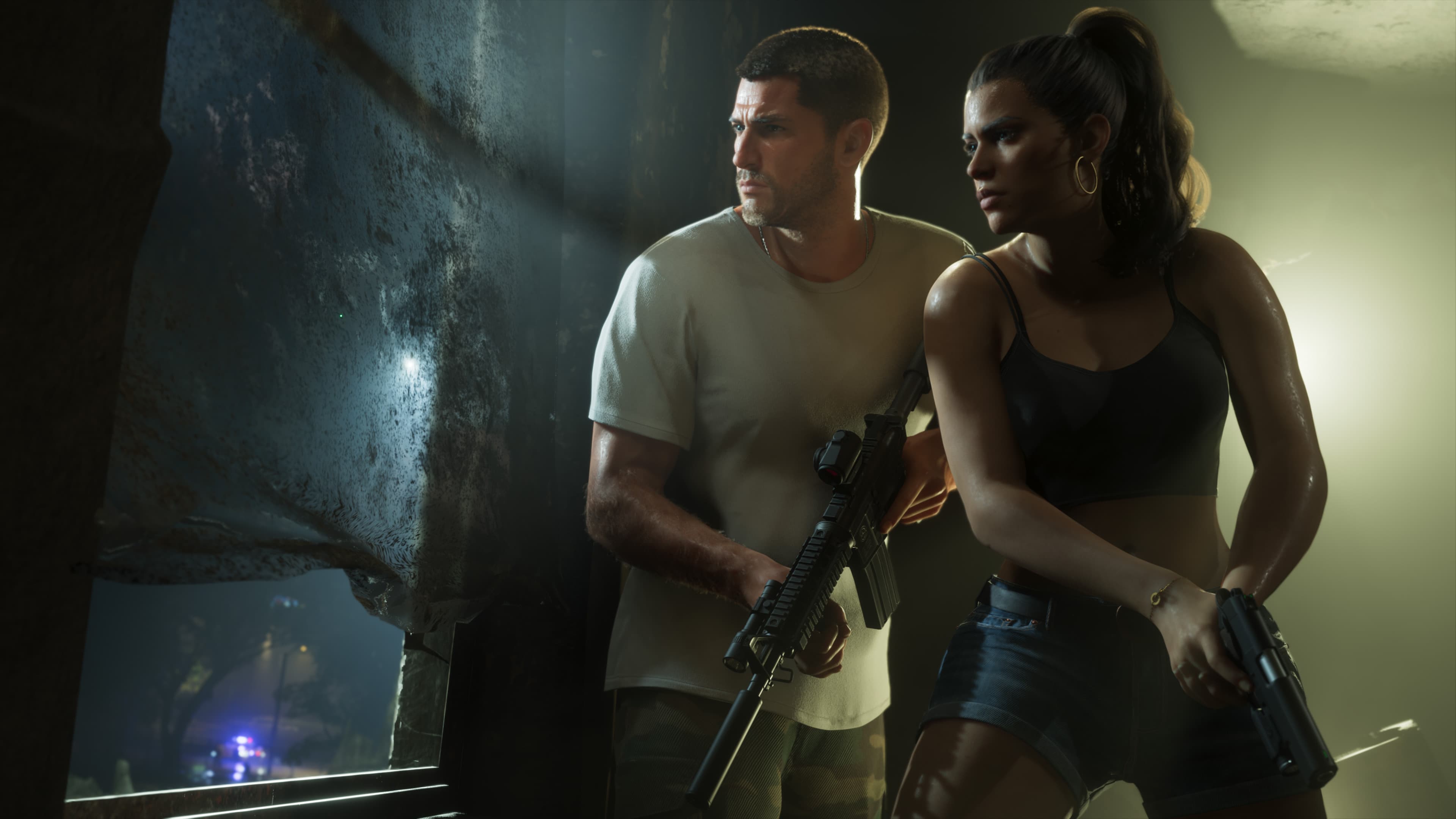 GTA 6, Official, Screenshot, PS5/Xbox Series X|S, Character, Jason Duval, Lucia Caminos