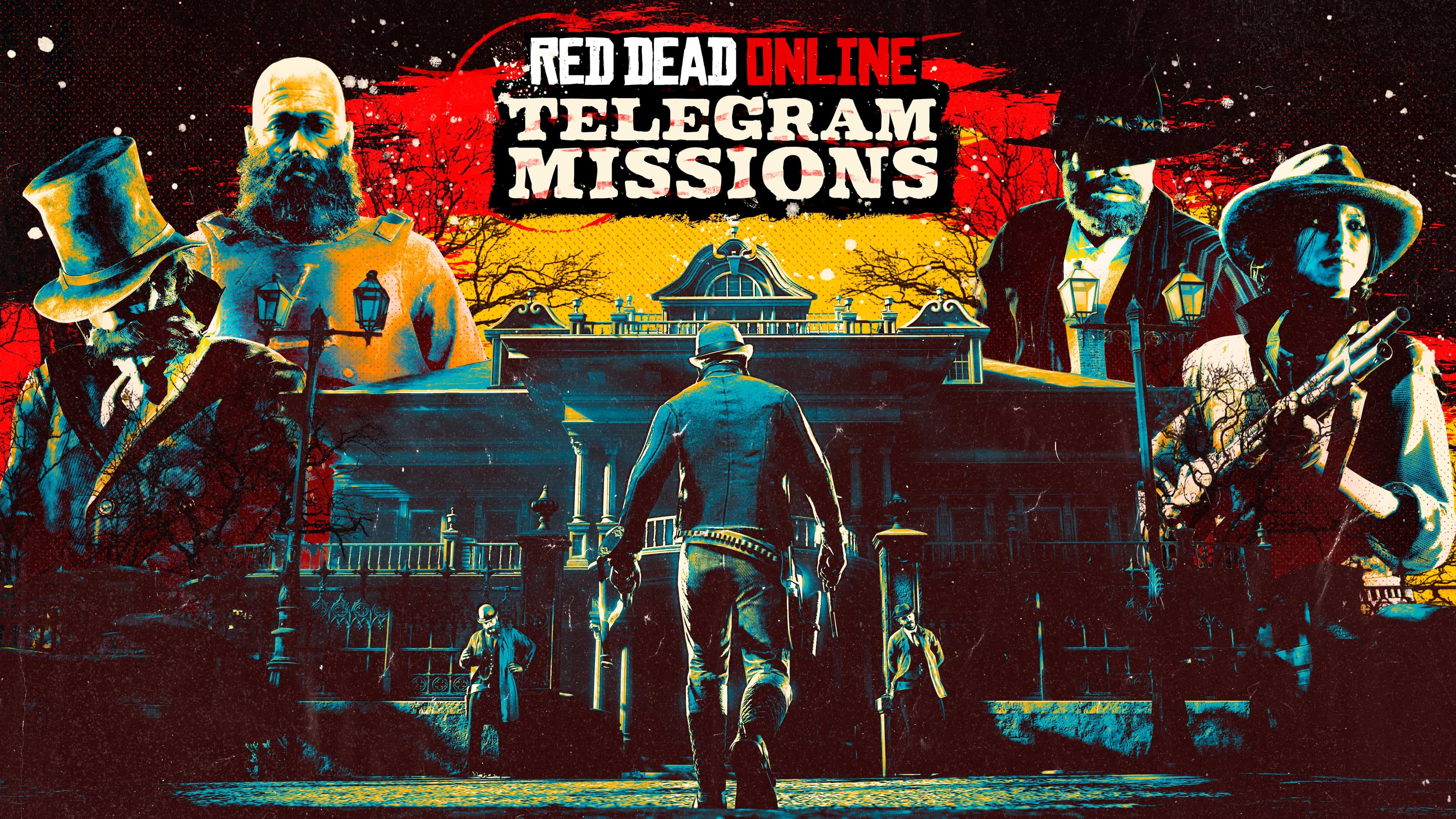 Red Dead Online, Official, Mission, Telegram Missions