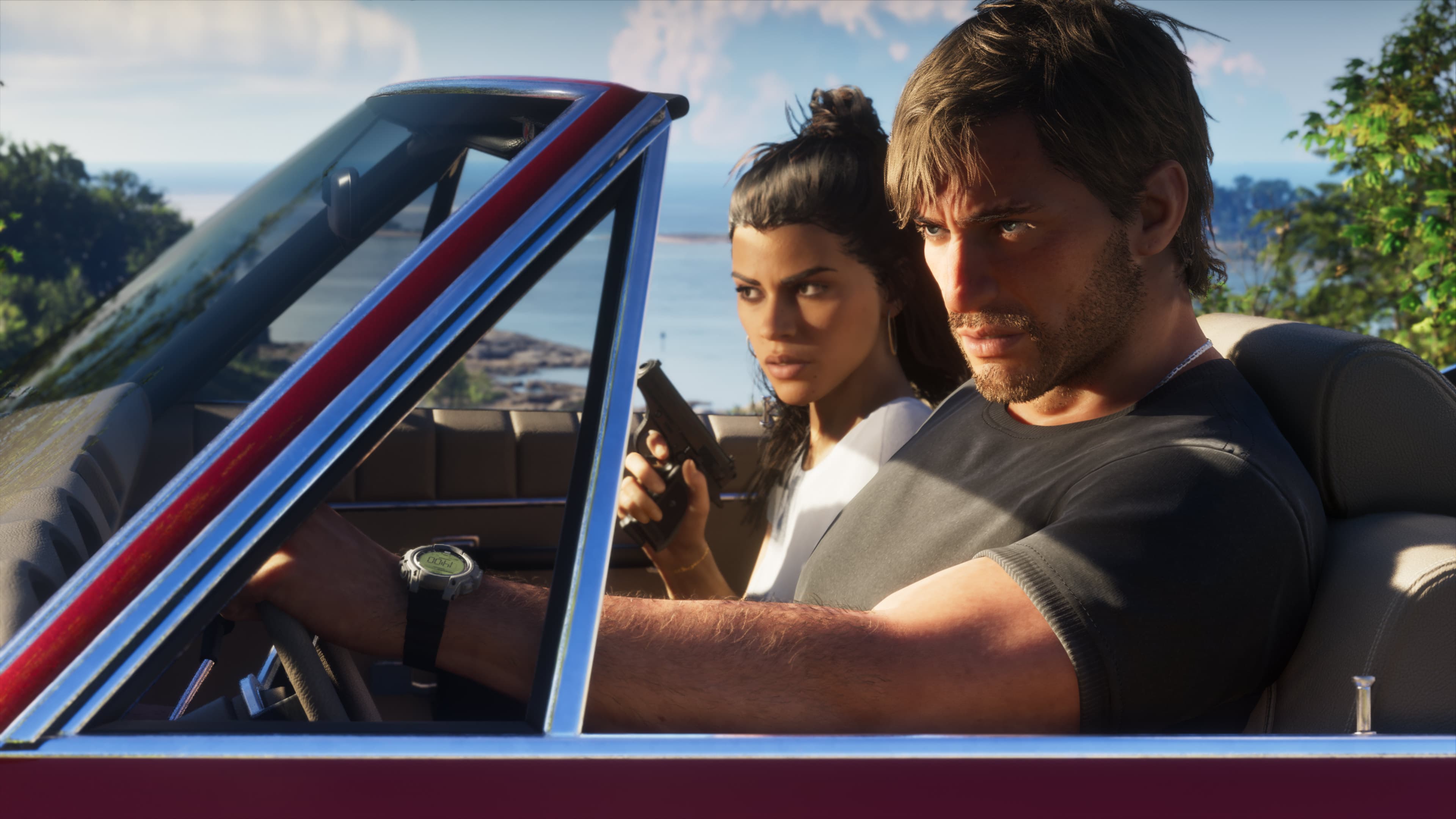 GTA 6, Official, Screenshot, PS5/Xbox Series X|S, Character, Jason Duval, Lucia Caminos