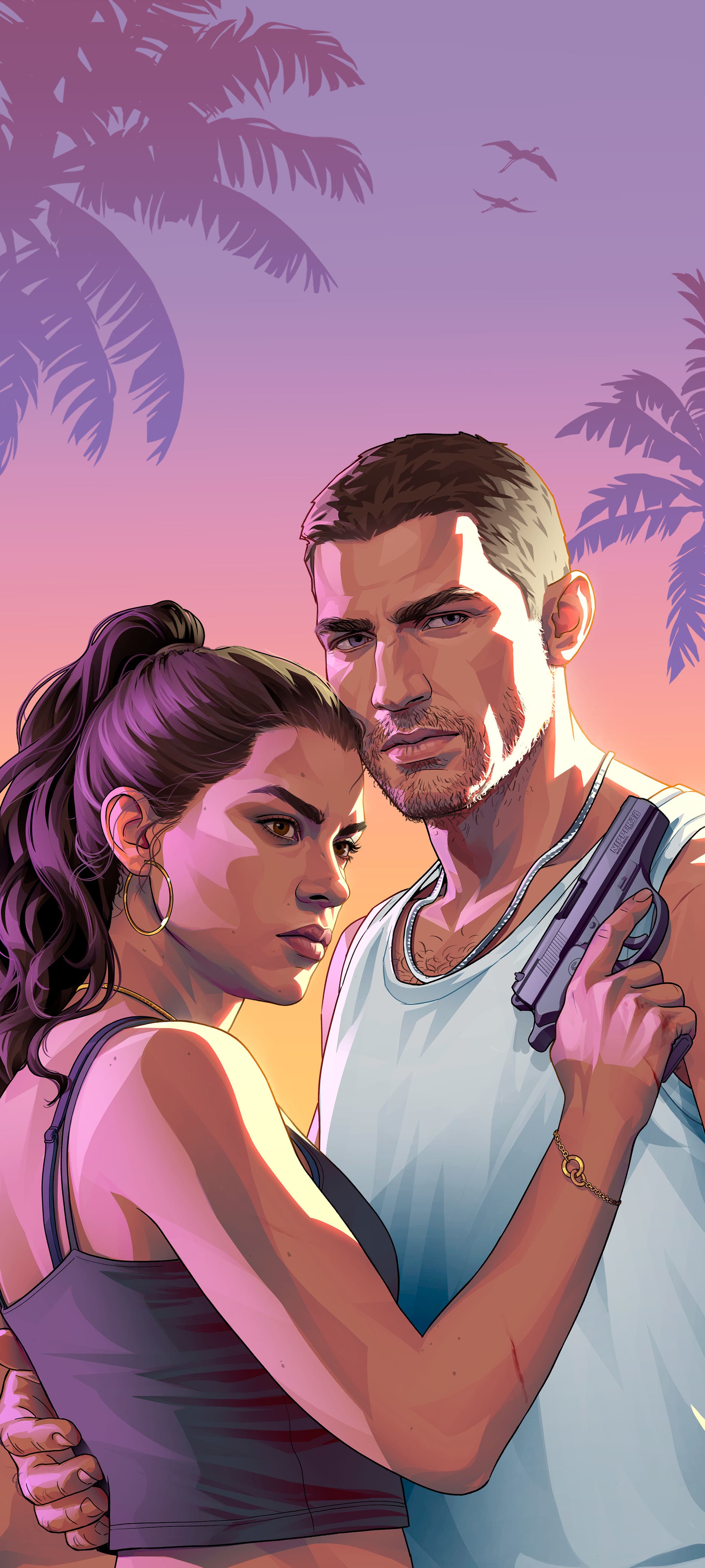 GTA 6, Official, Art, Character, Jason Duval, Lucia Caminos