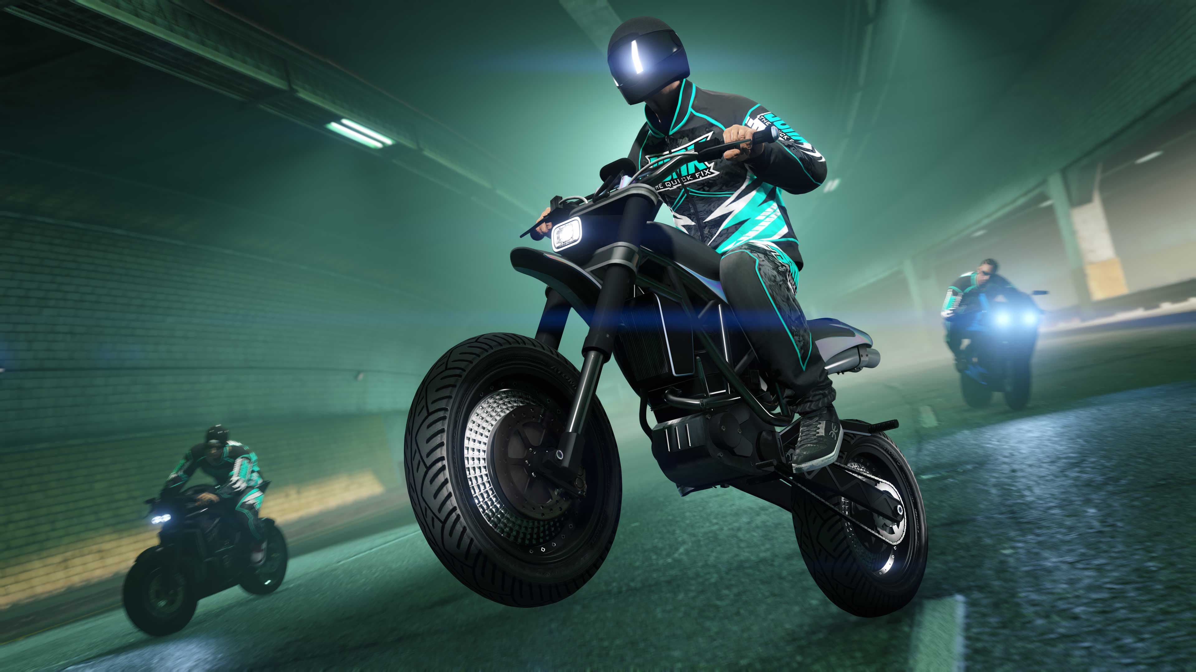 GTA Online, Official, Character, Clothes, Vehicle, GTA Online Protagonist, Junk Tracksuit, Maibatsu Manchez