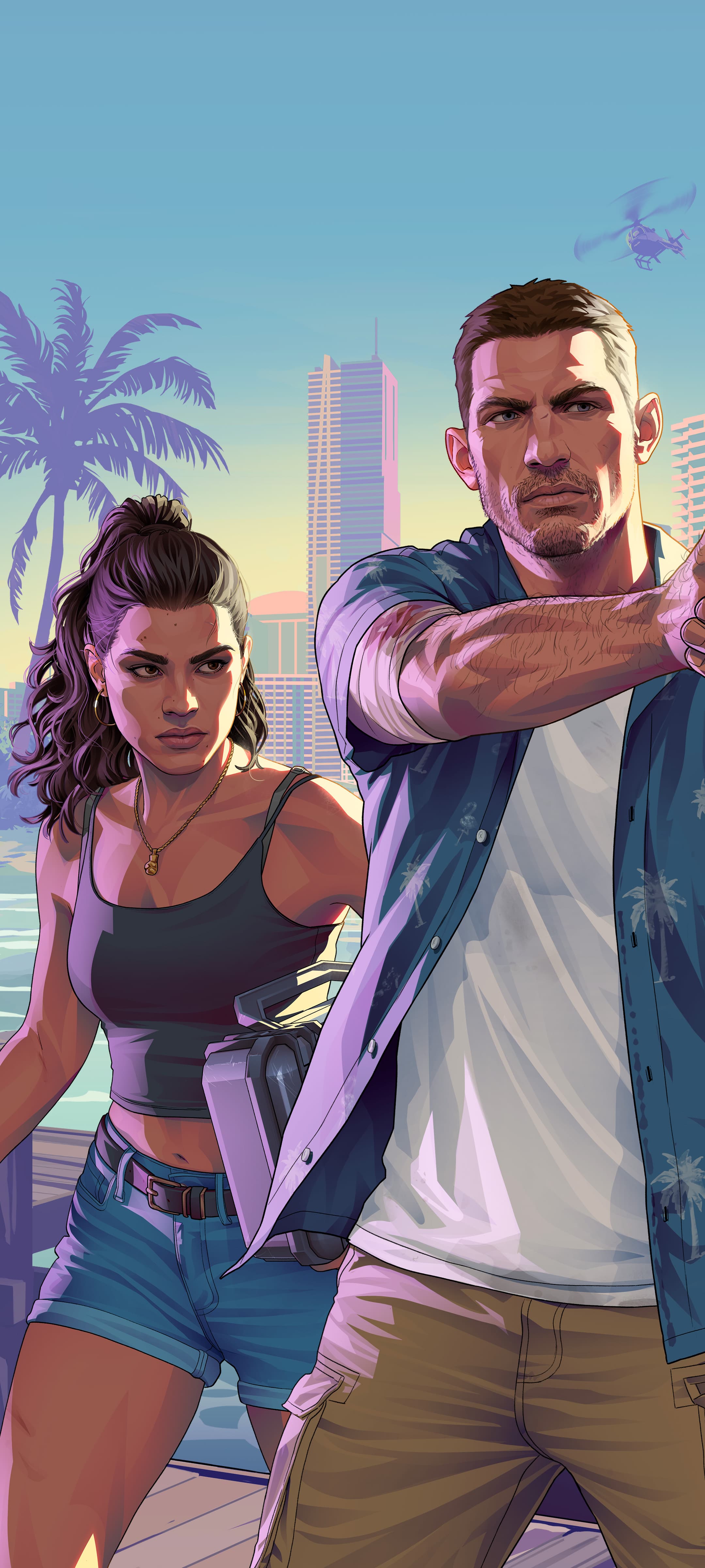 GTA 6, Official, Art, Character, Jason Duval, Lucia Caminos