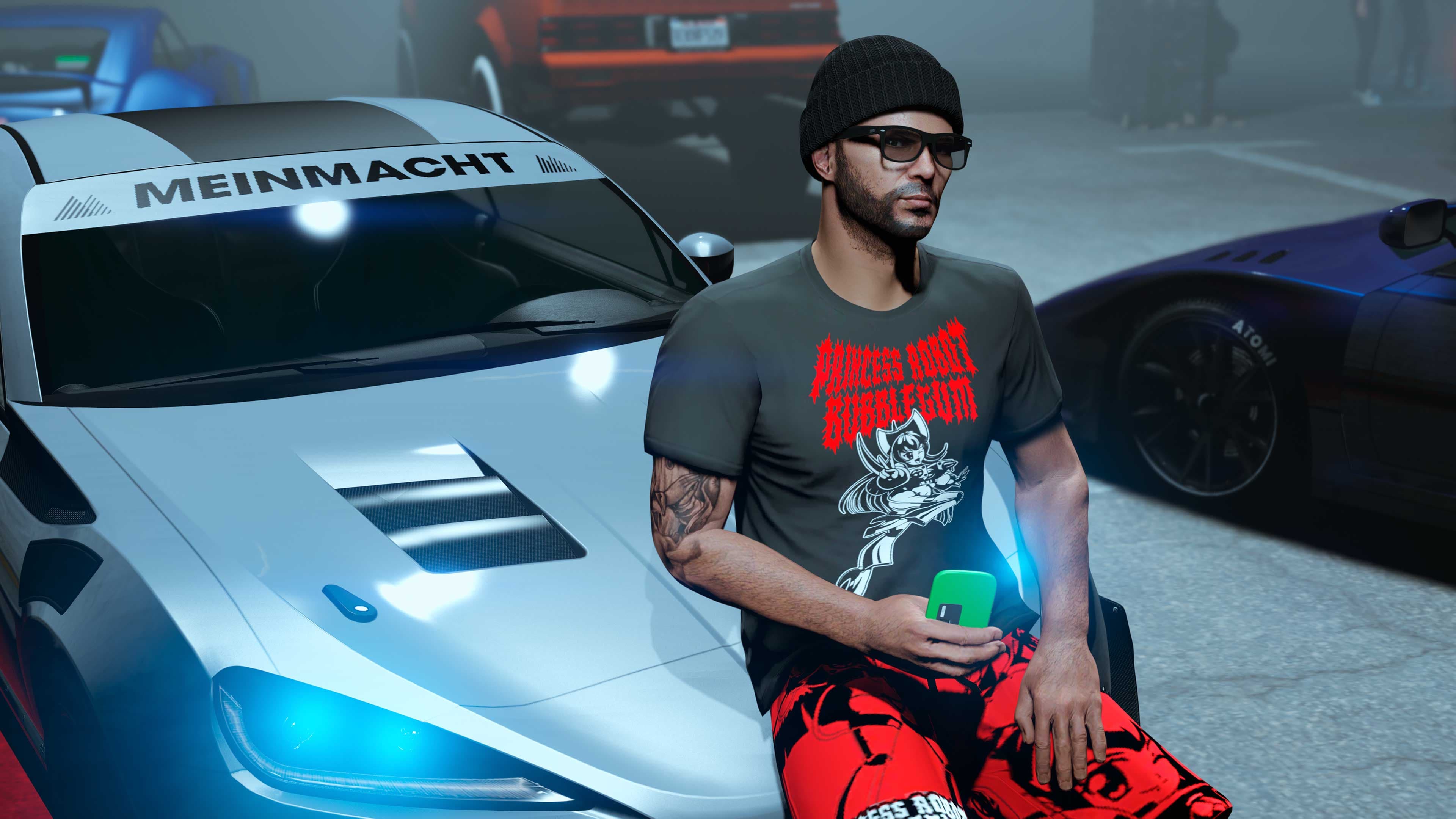 GTA Online, Official, Character, Clothes, GTA Online Protagonist, PRB Tee, PRB Shorts