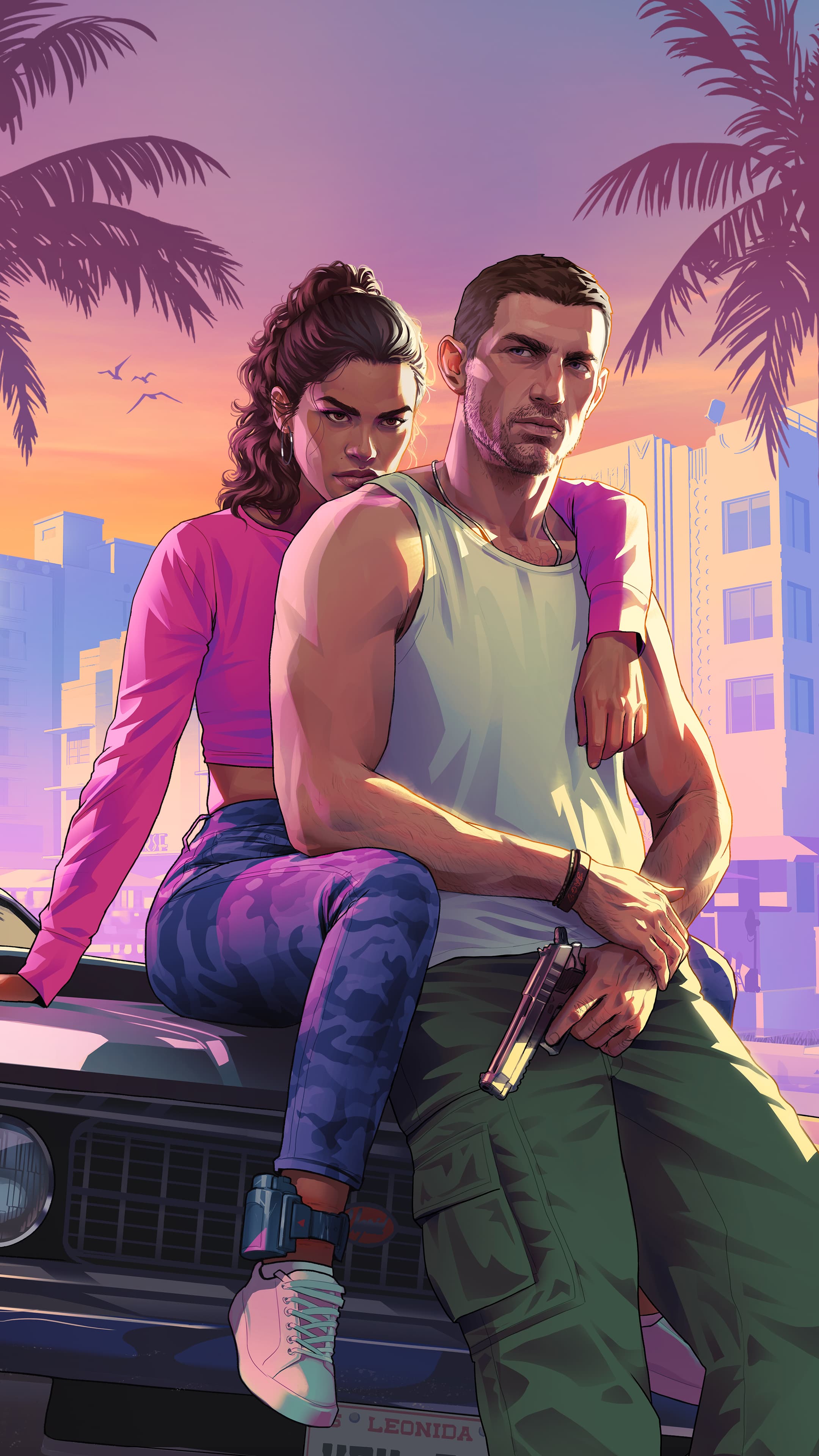 GTA 6, Official, Art, Character, Jason Duval, Lucia Caminos