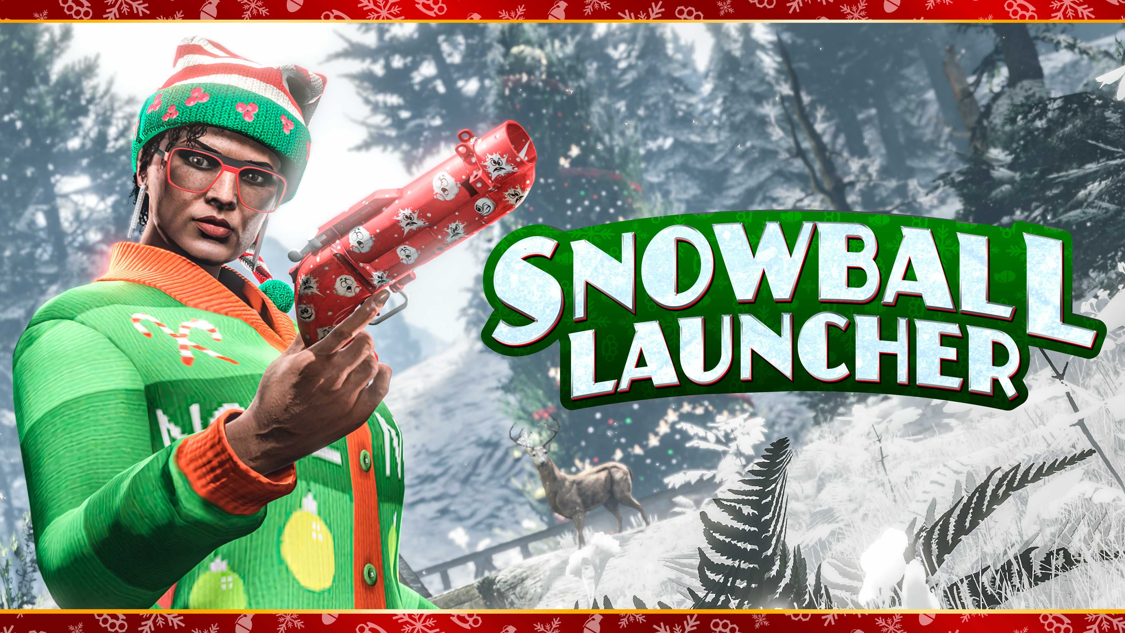 Snowball Launcher in GTA Online