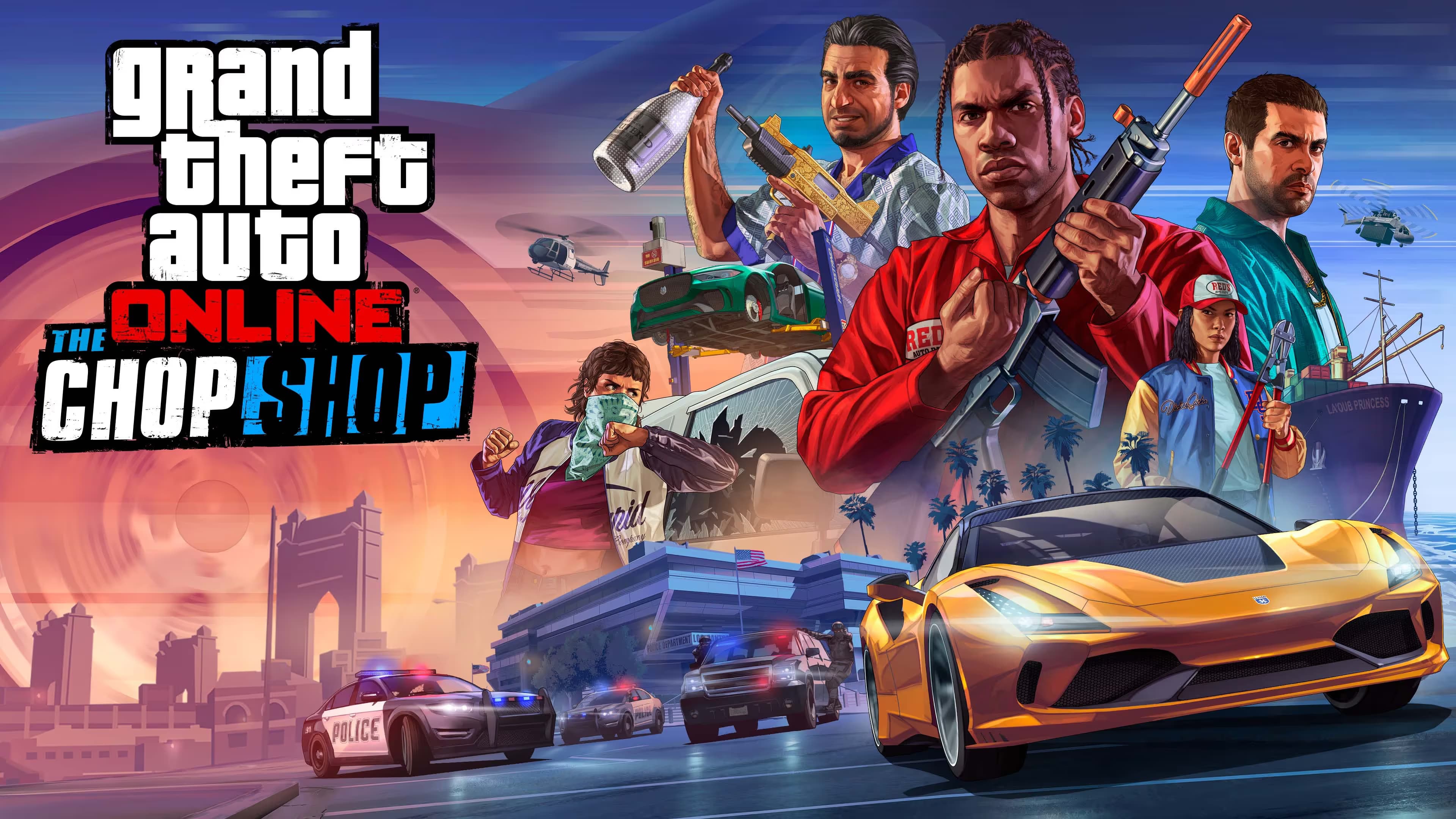 The Chop Shop update is out for GTA Online