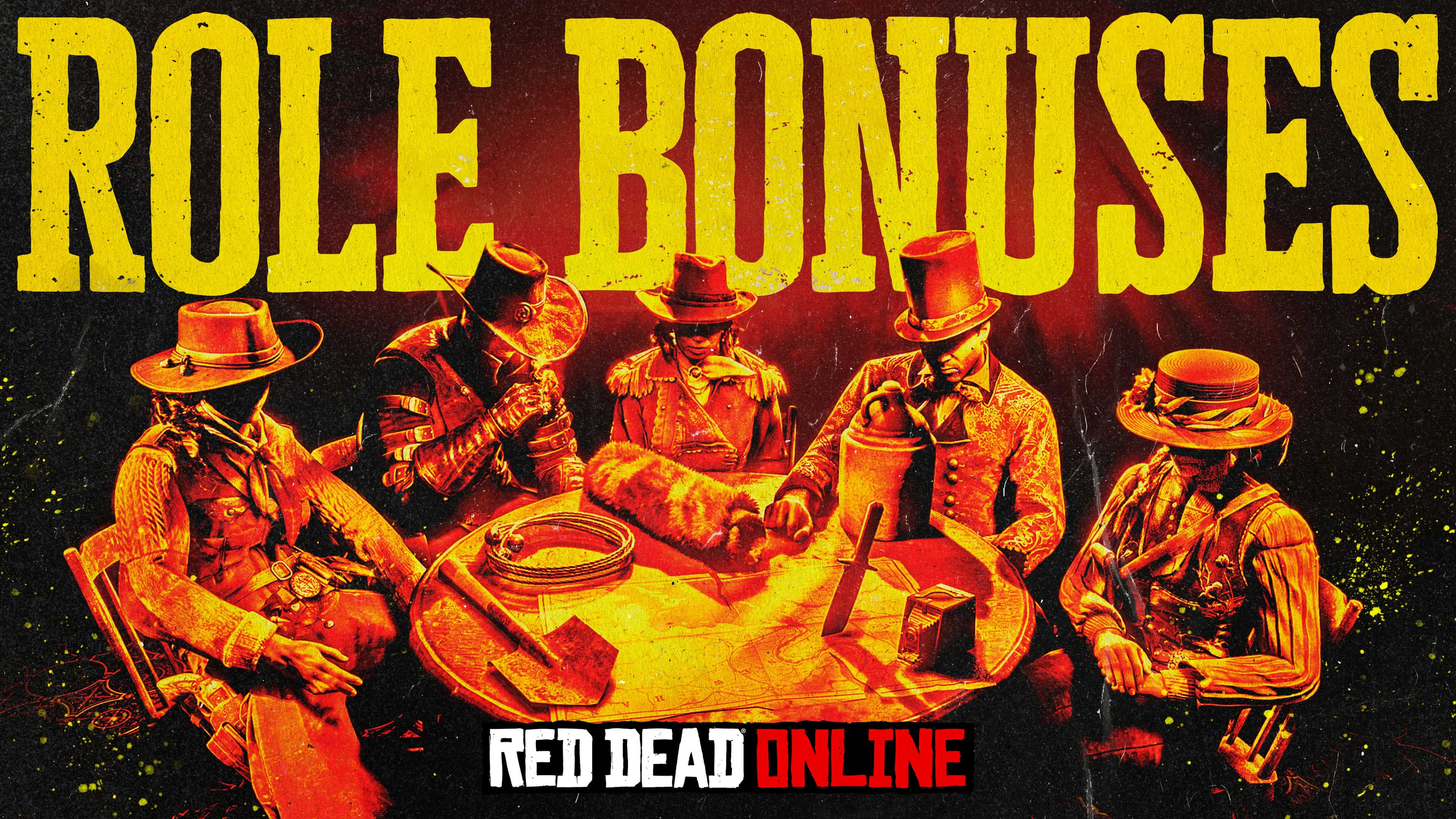Red Dead Online has bonuses for all roles this May