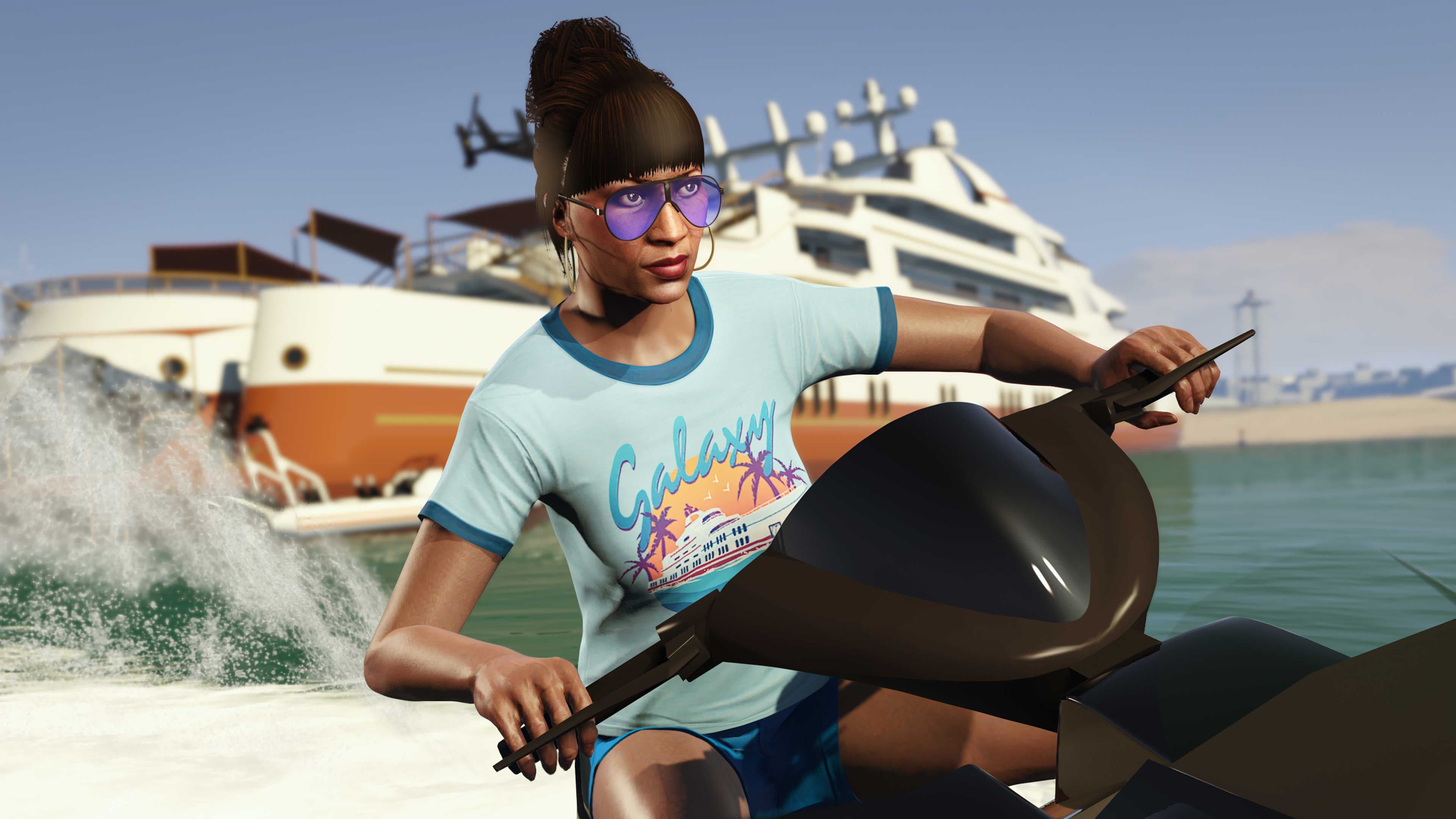 Galaxy Super Yacht T-shirt GTA Online
