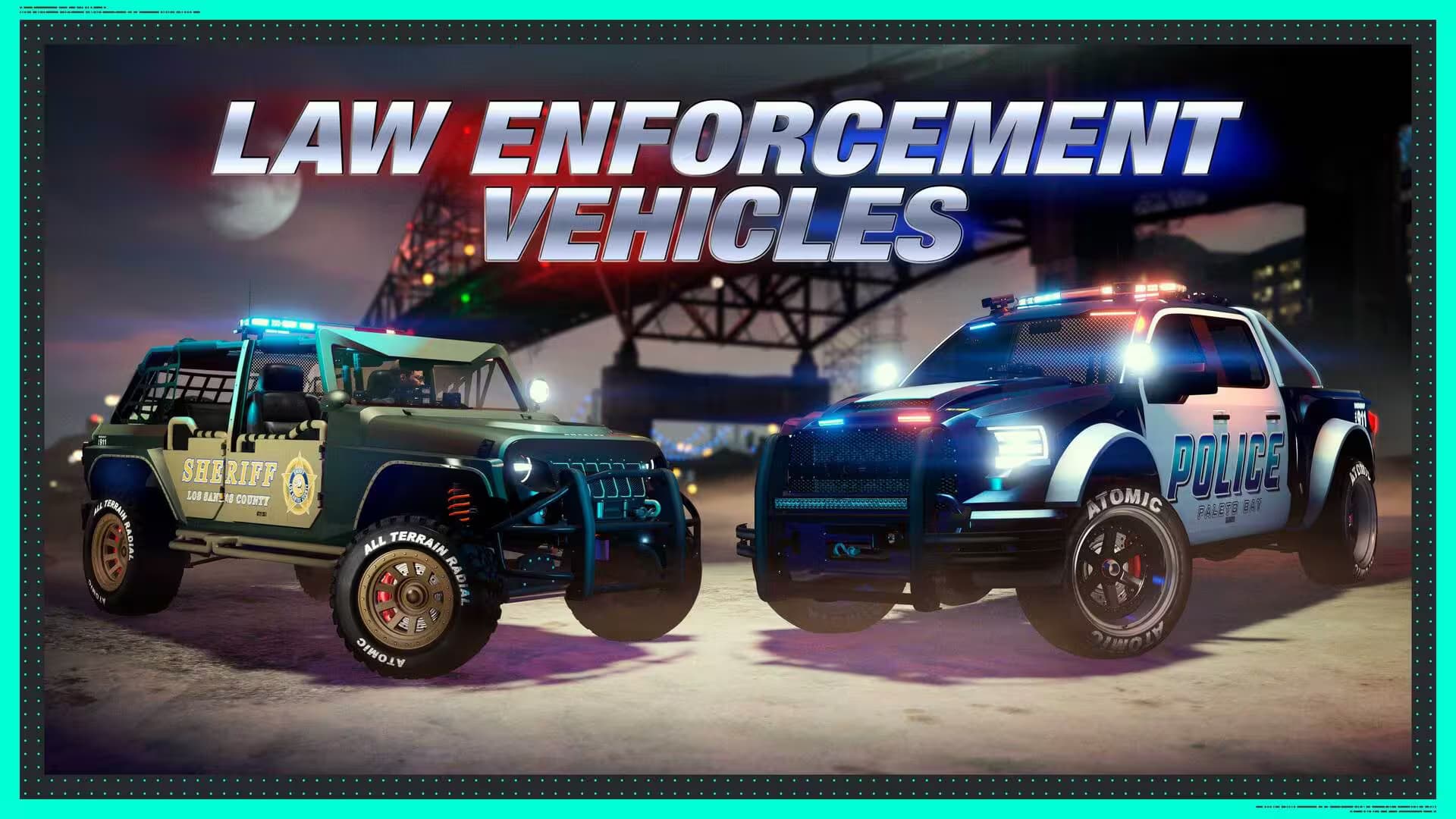 New Law Enforcement Vehicles in GTA Online