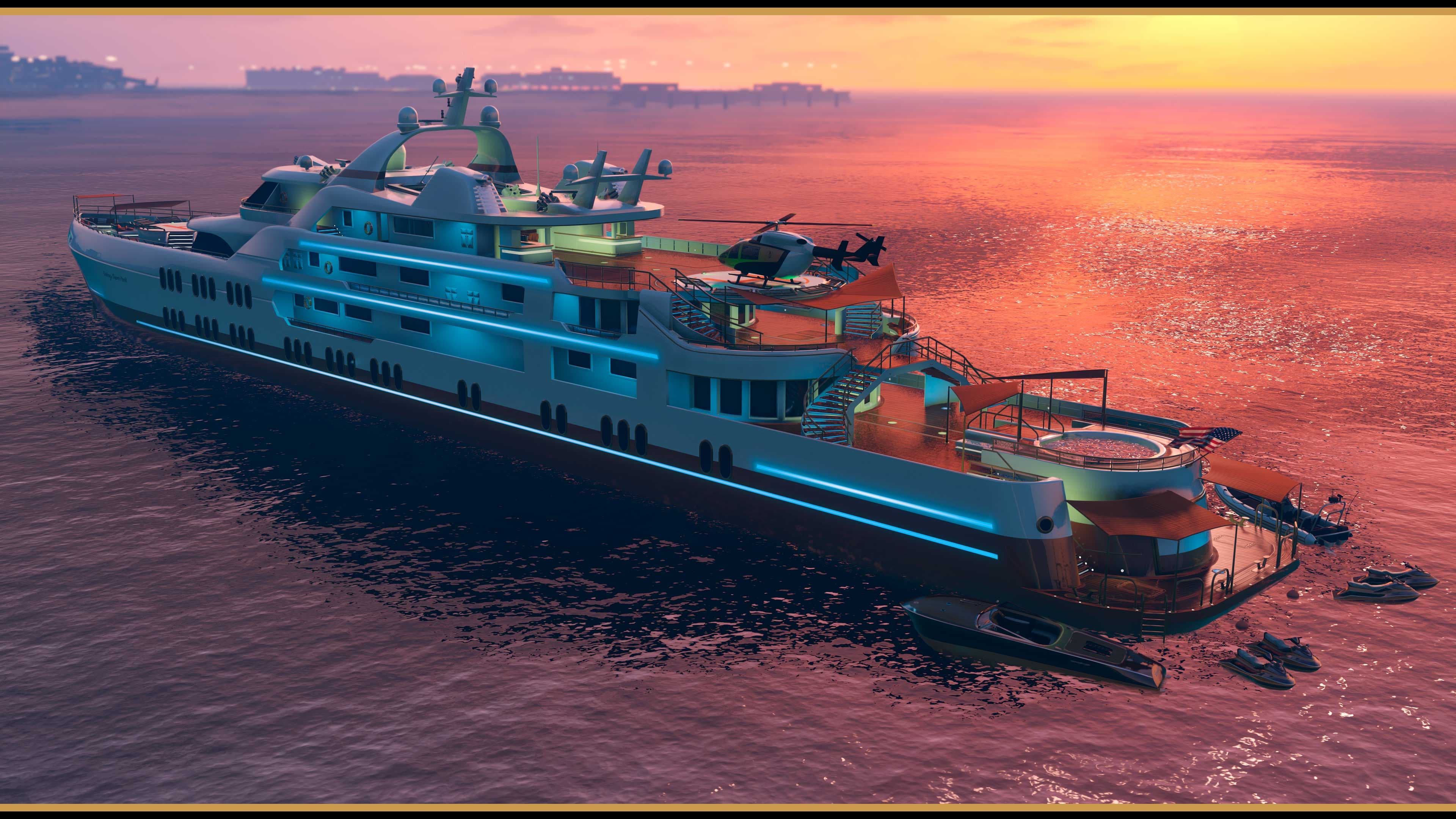 The Aquarius Super Yacht, GTA Online