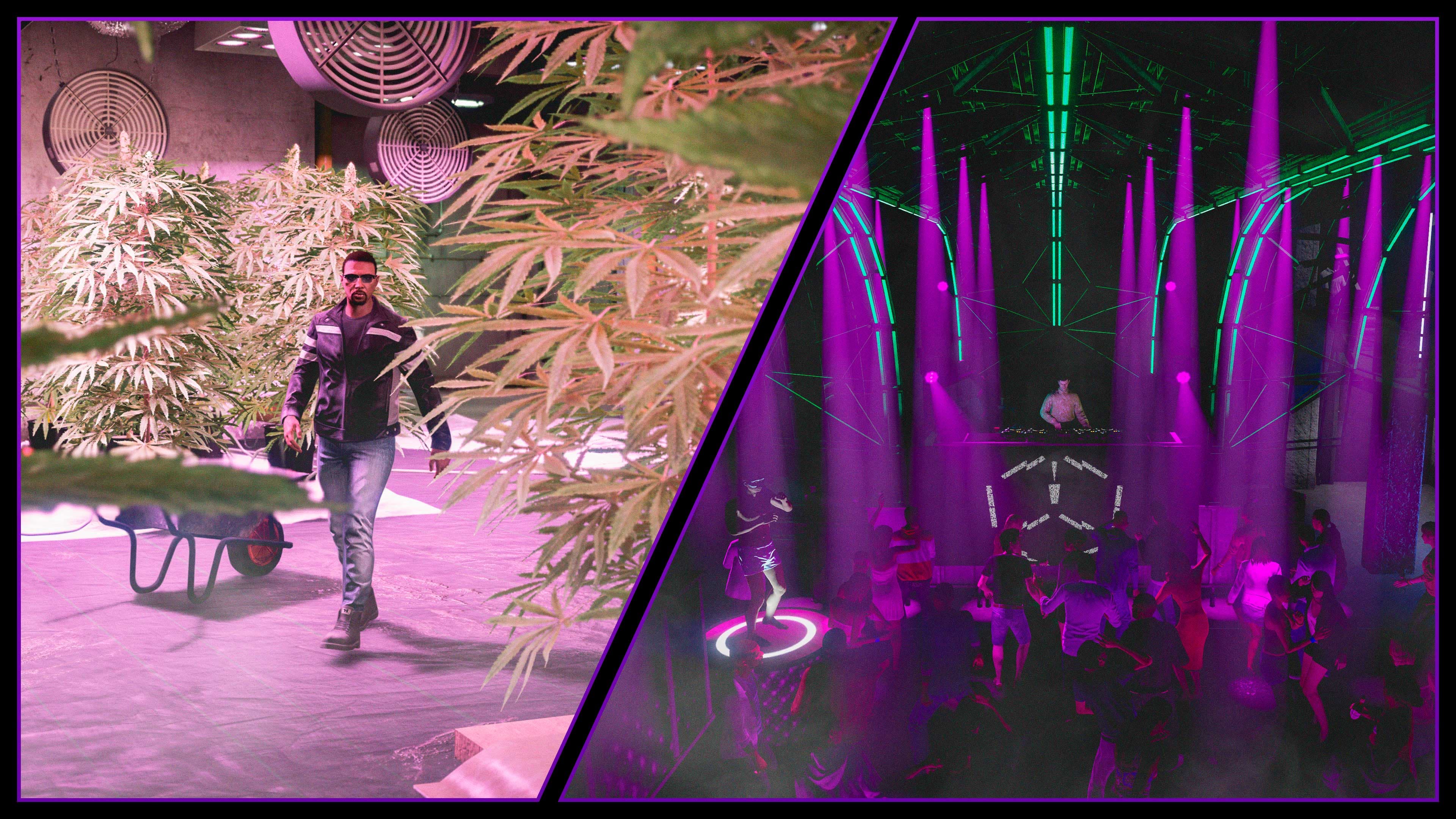 Biker Weed Farm and Nightclub Organic Produce Stock, GTA Online