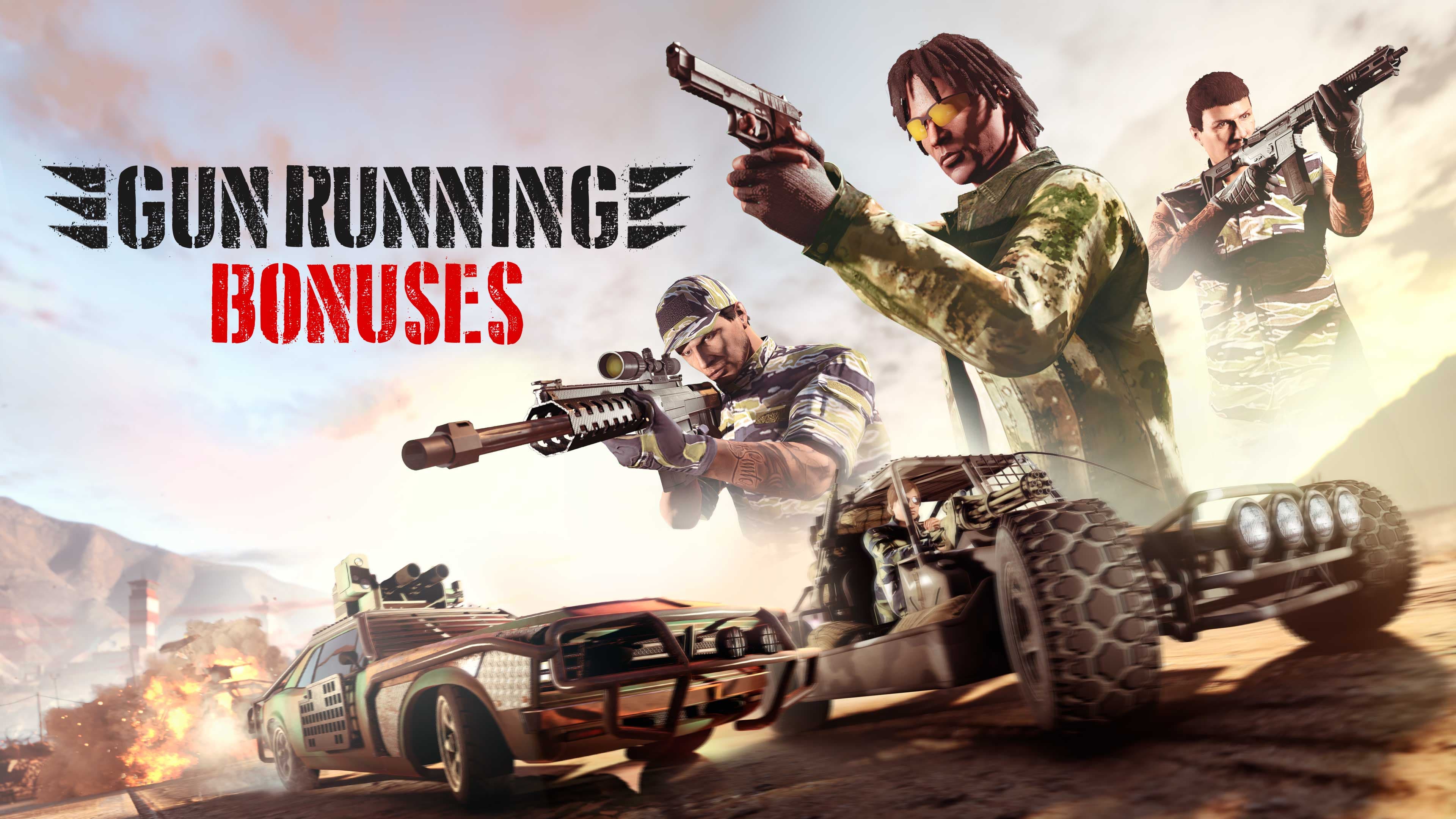 Gun Running Bonuses in GTA Online