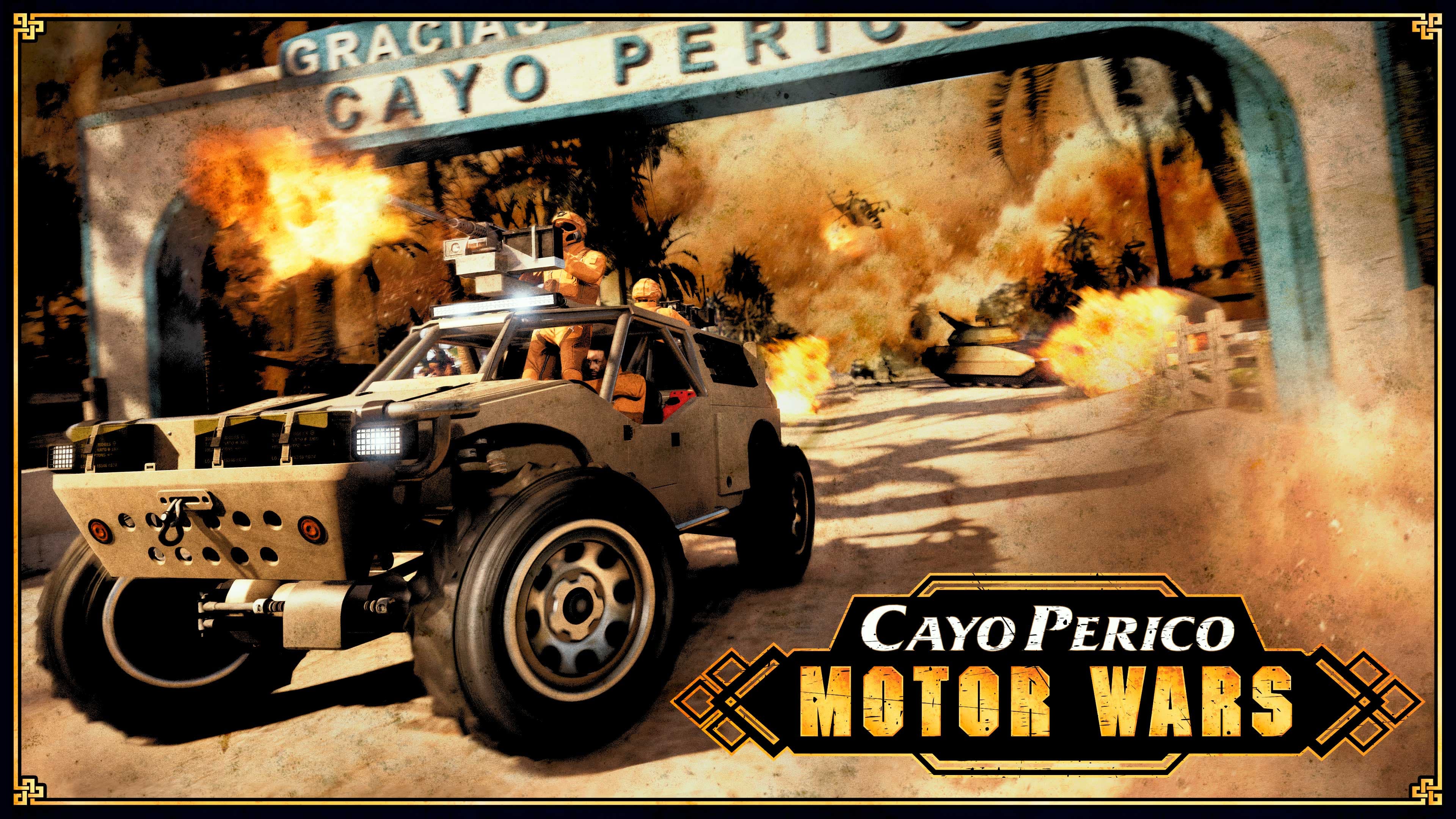 GTA Online: New Cayo Perico Motor Wars Mode