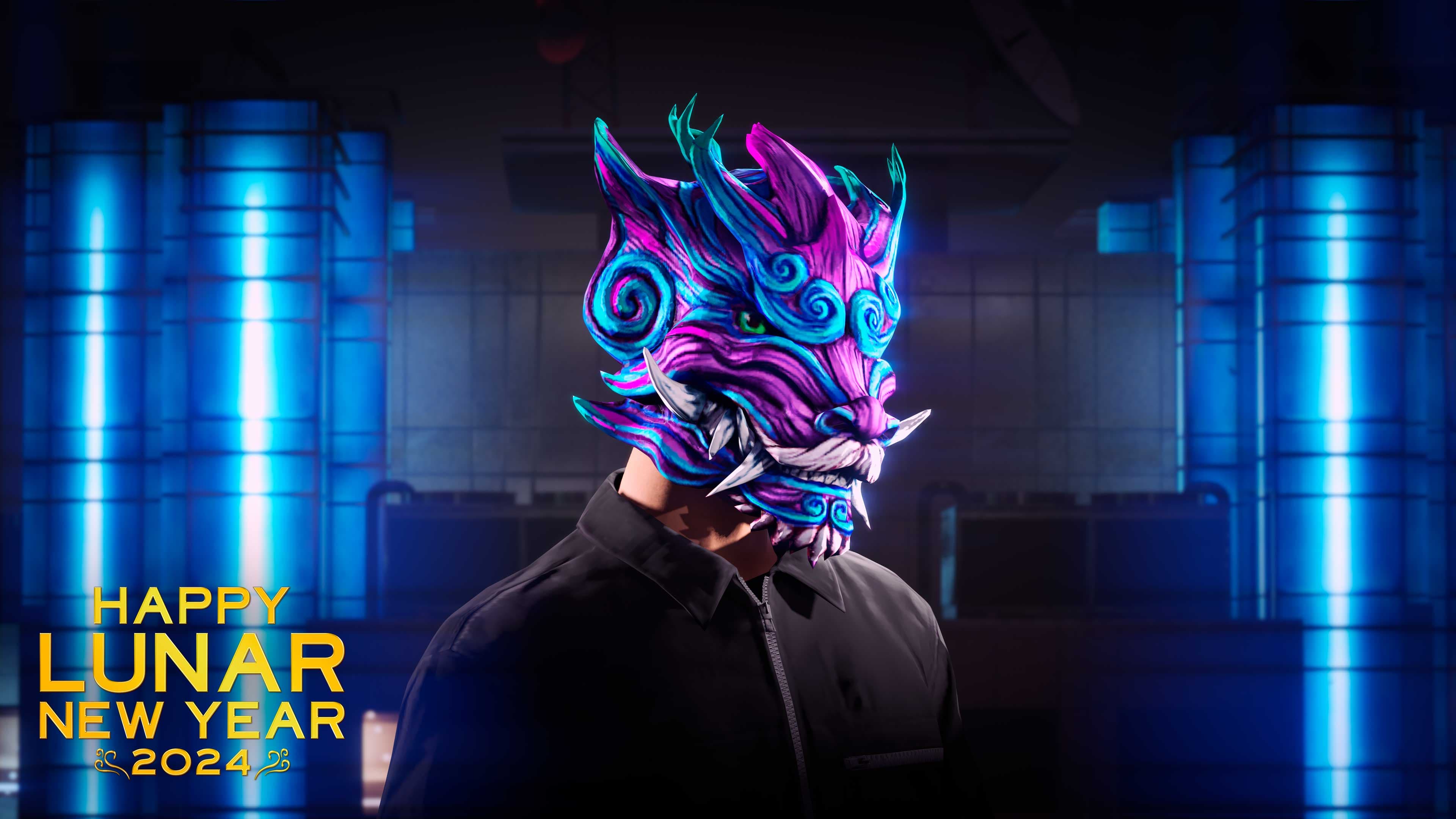 Midnight Dragon Mask in GTA Online