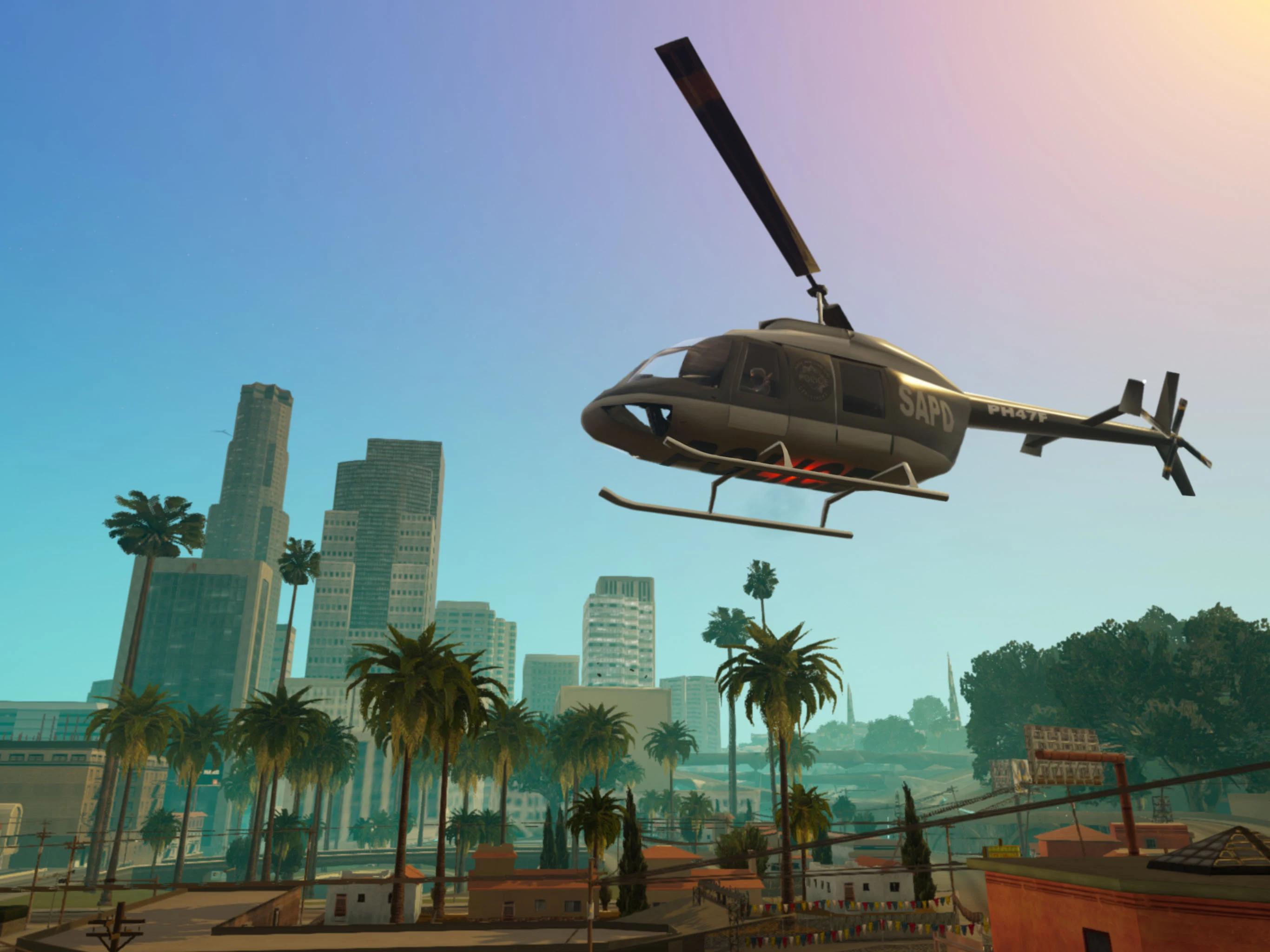 GTA San Andreas Definitive Edition on Android