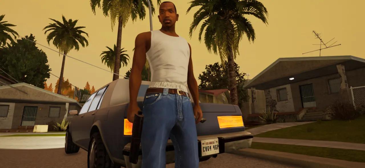GTA San Andreas Definitive Edition on iPhone