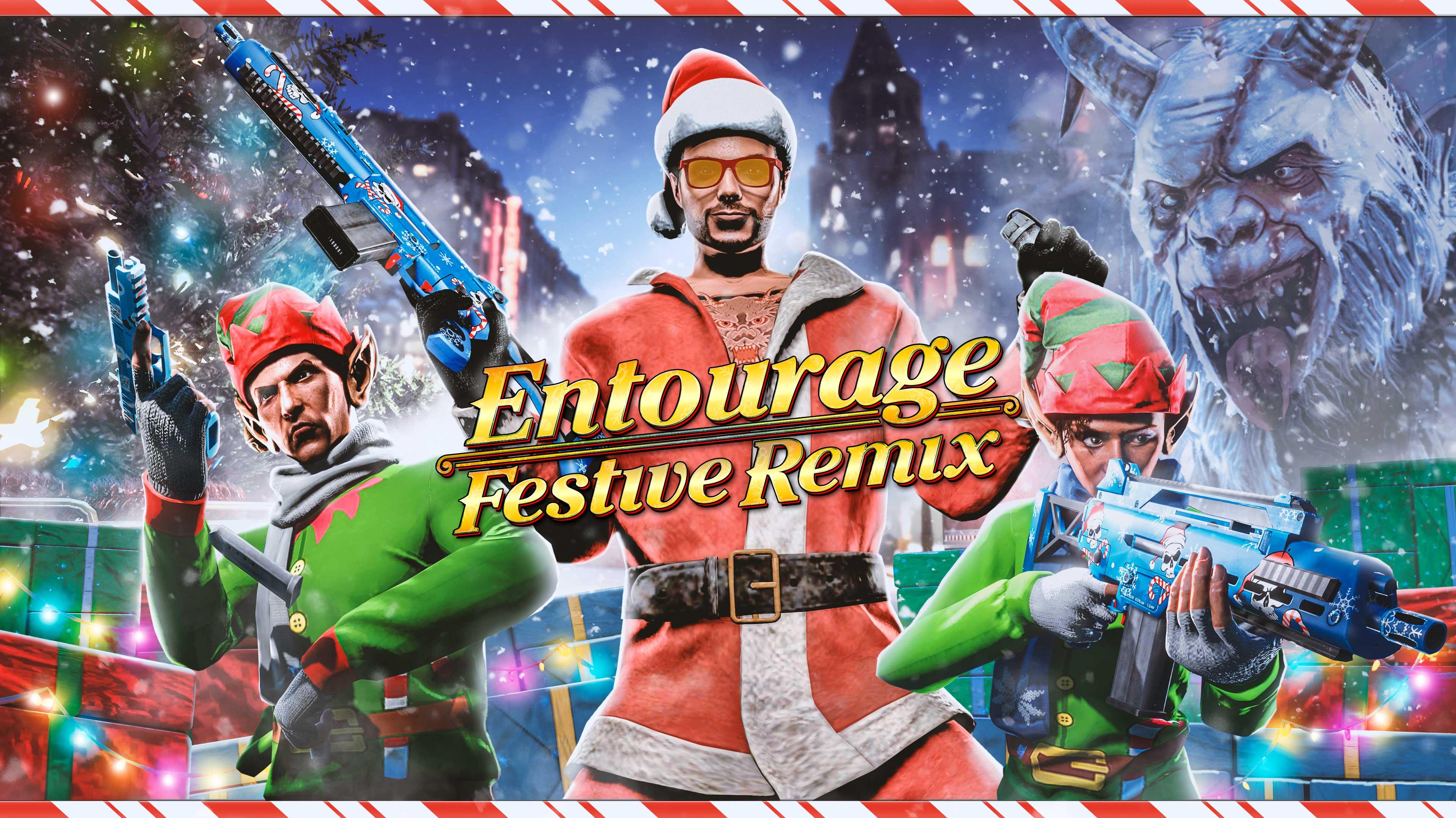 Entourage Festive Remix in GTA Online