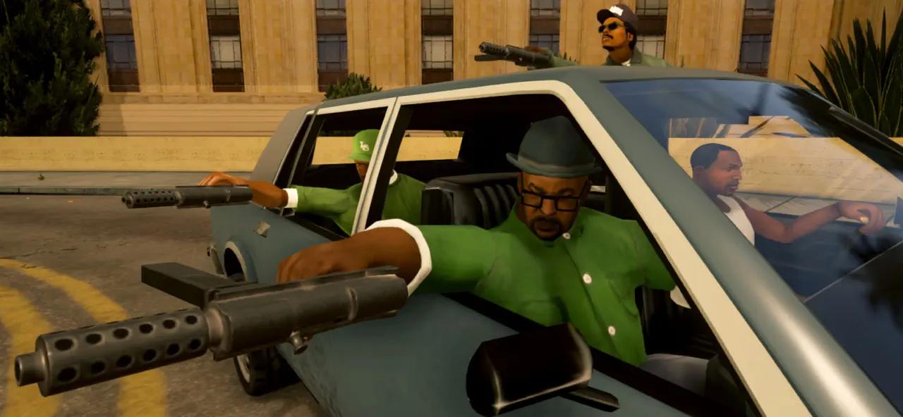 GTA San Andreas Definitive Edition on iPhone