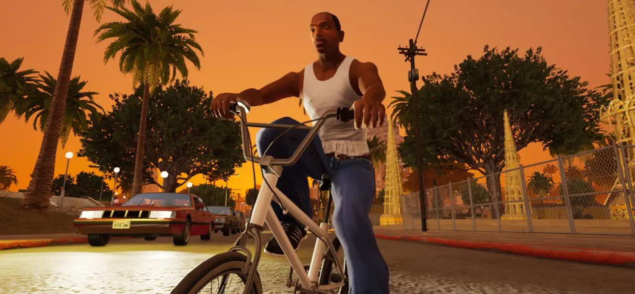 GTA San Andreas Definitive Edition on iPhone