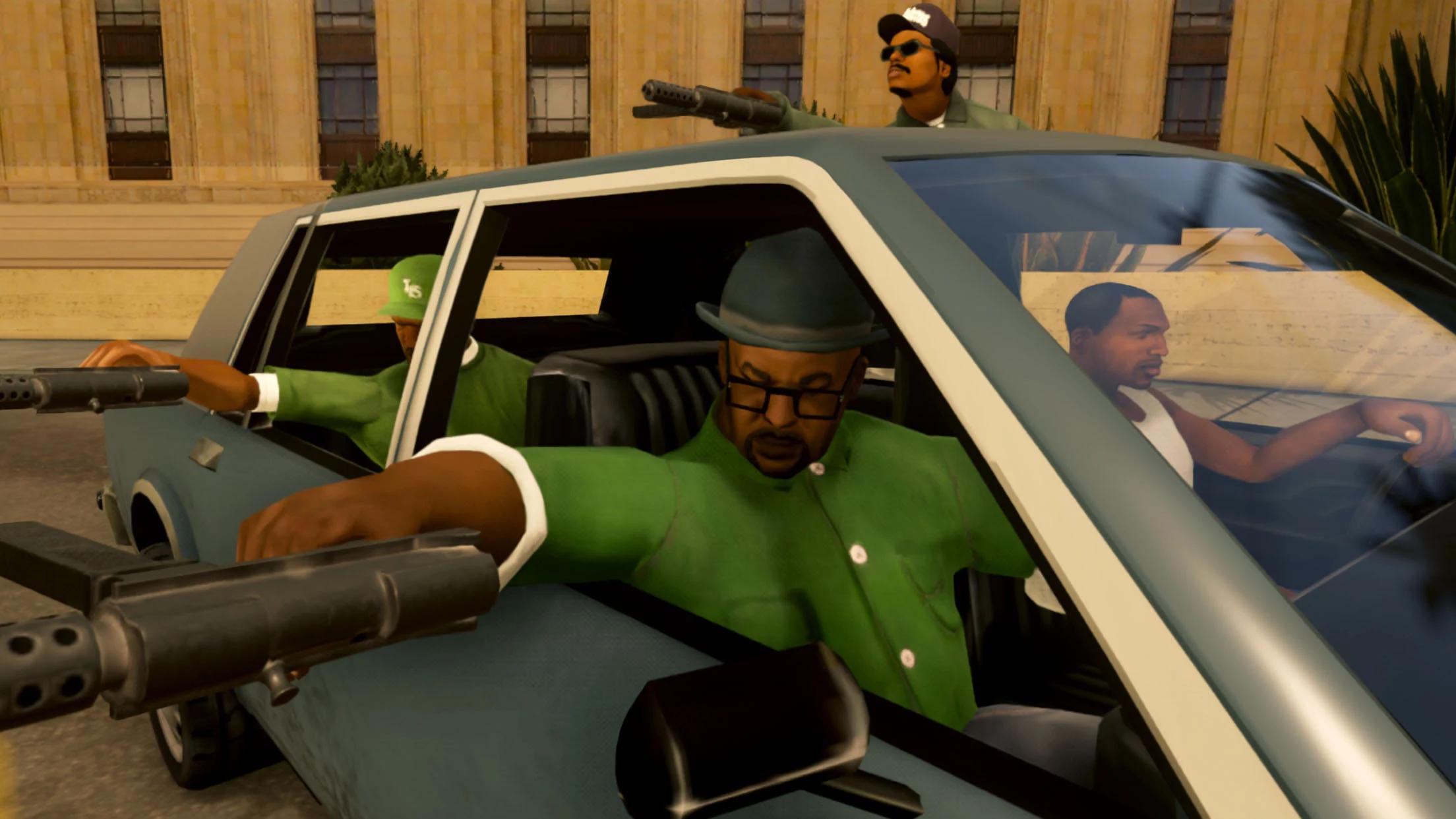 GTA San Andreas Definitive Edition on Android