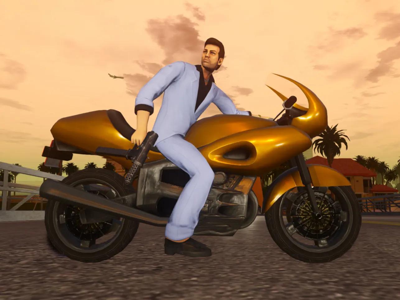 GTA Vice City Definitive Edition on iPad