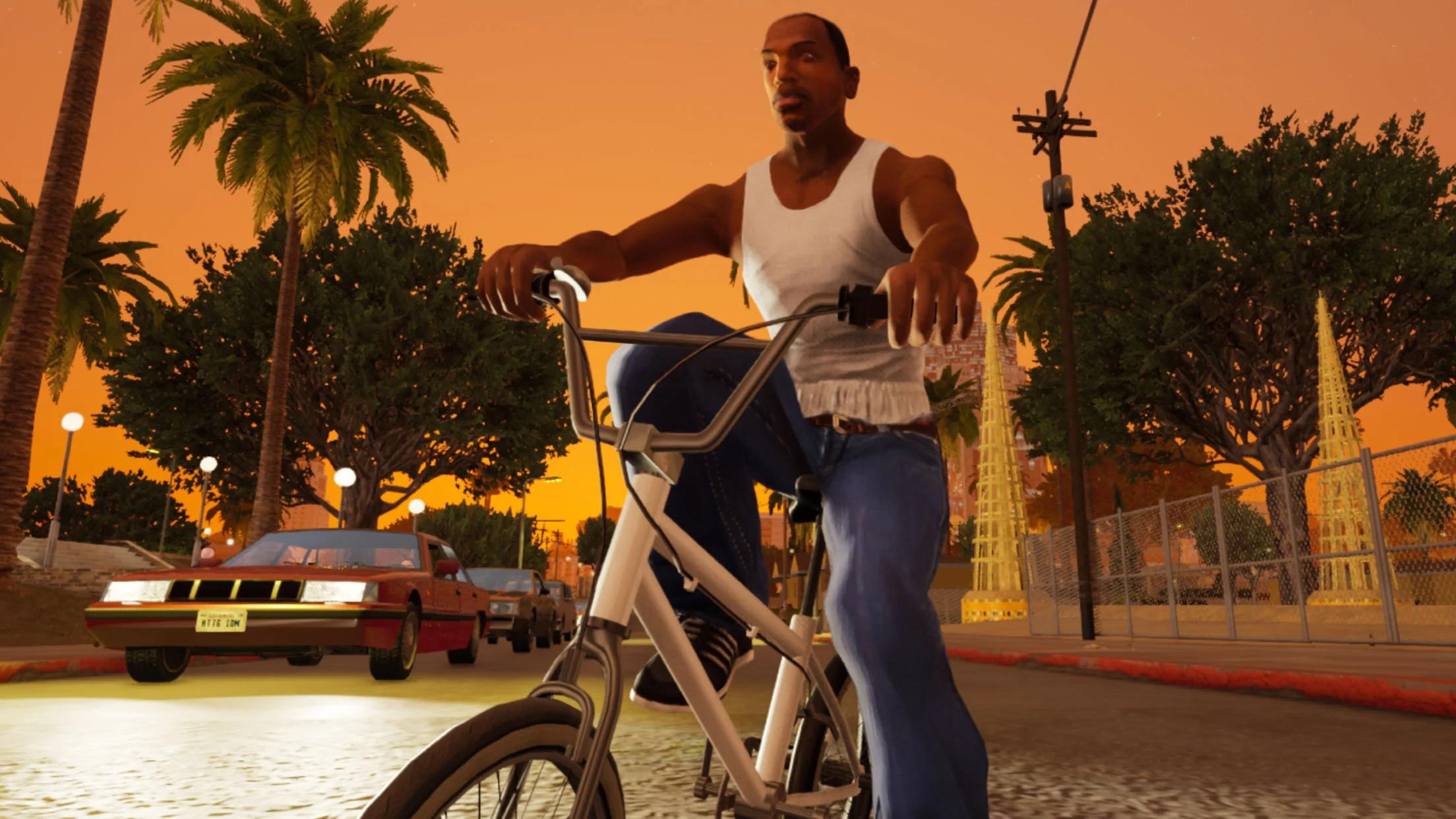 GTA San Andreas Definitive Edition on Android