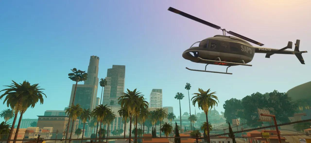 GTA San Andreas Definitive Edition on iPhone
