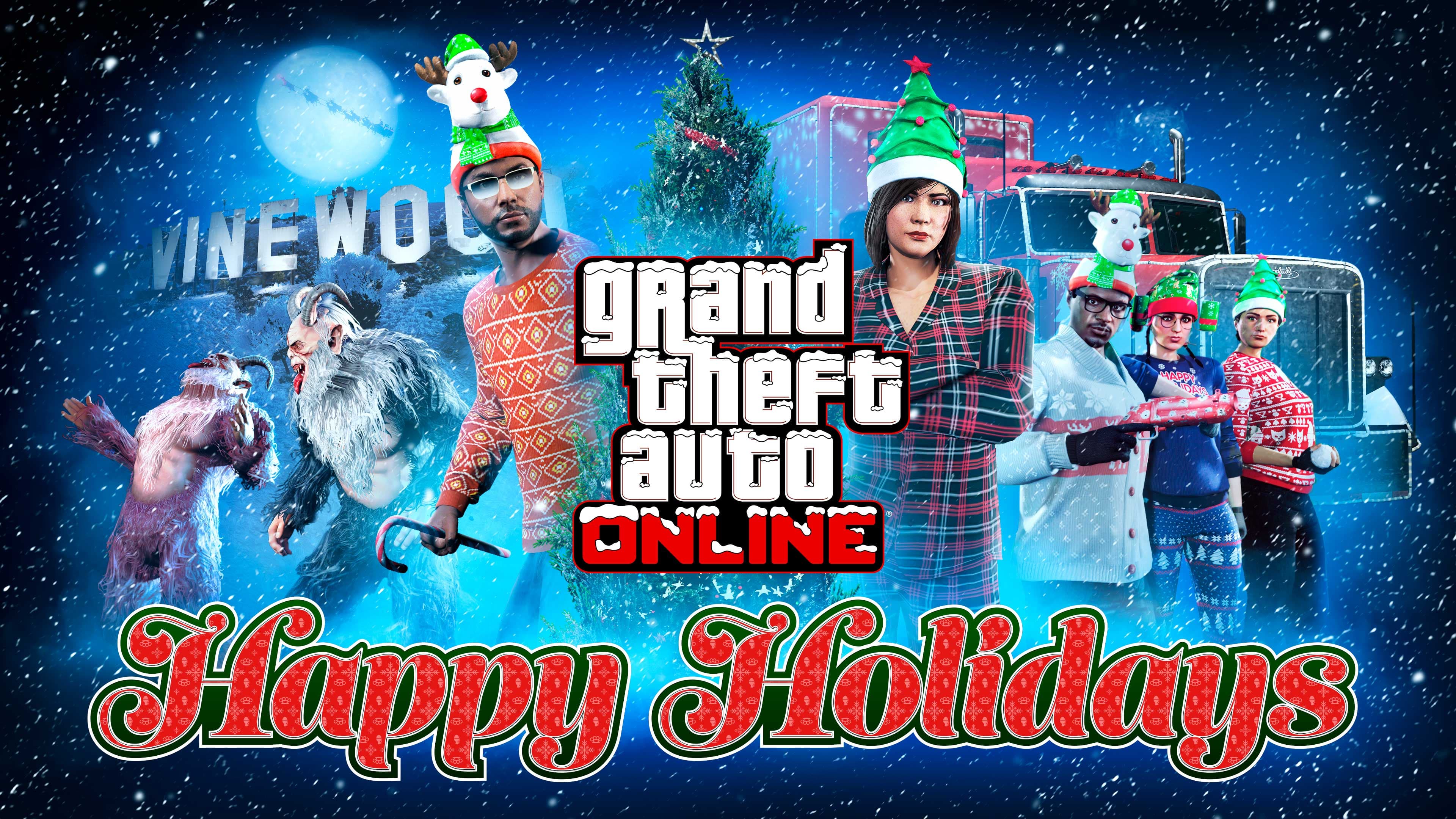 Happy Holidays in GTA Online