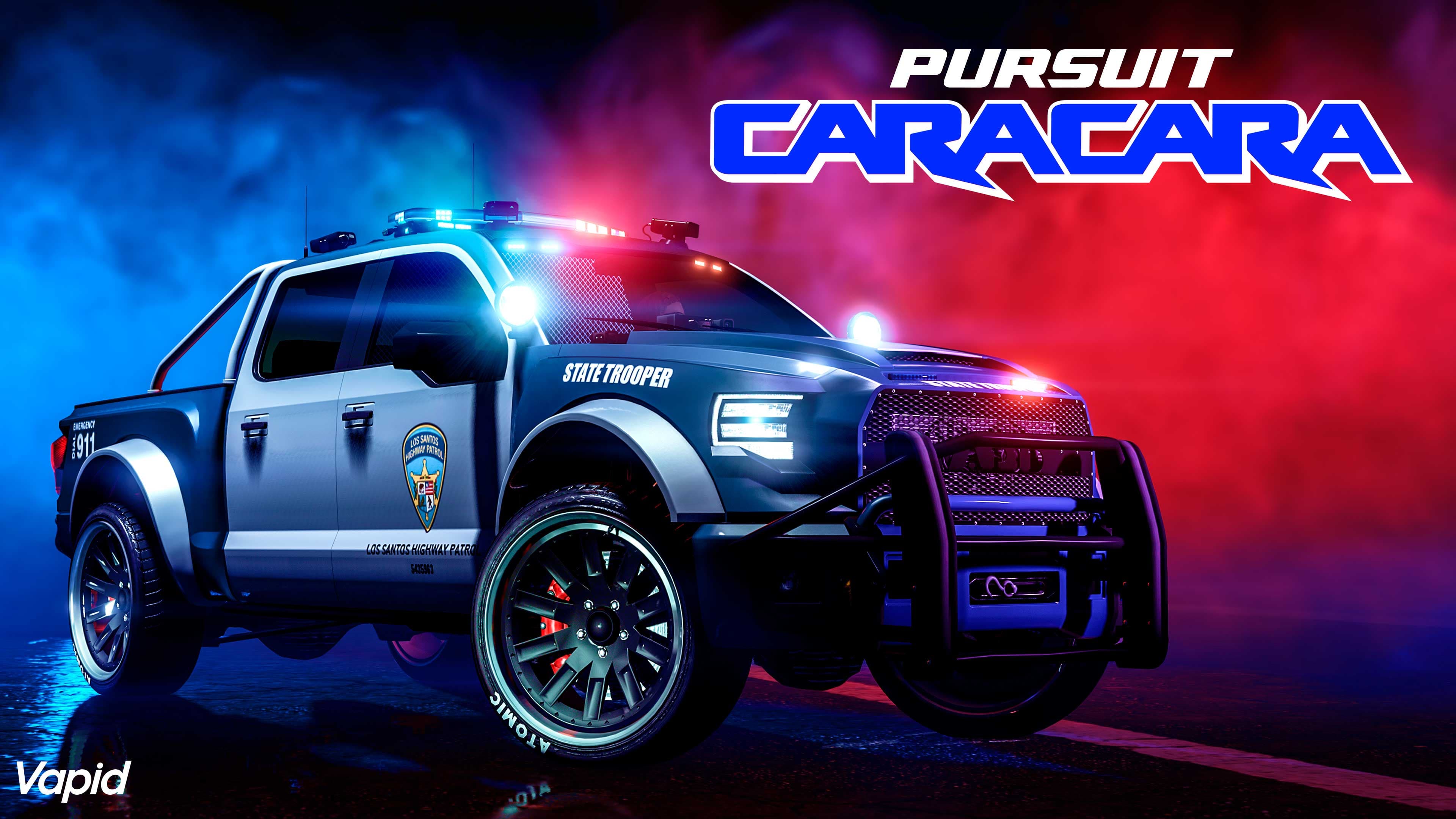 GTA Online, Official, Vehicle, Vapid Caracara Pursuit, Emergency
