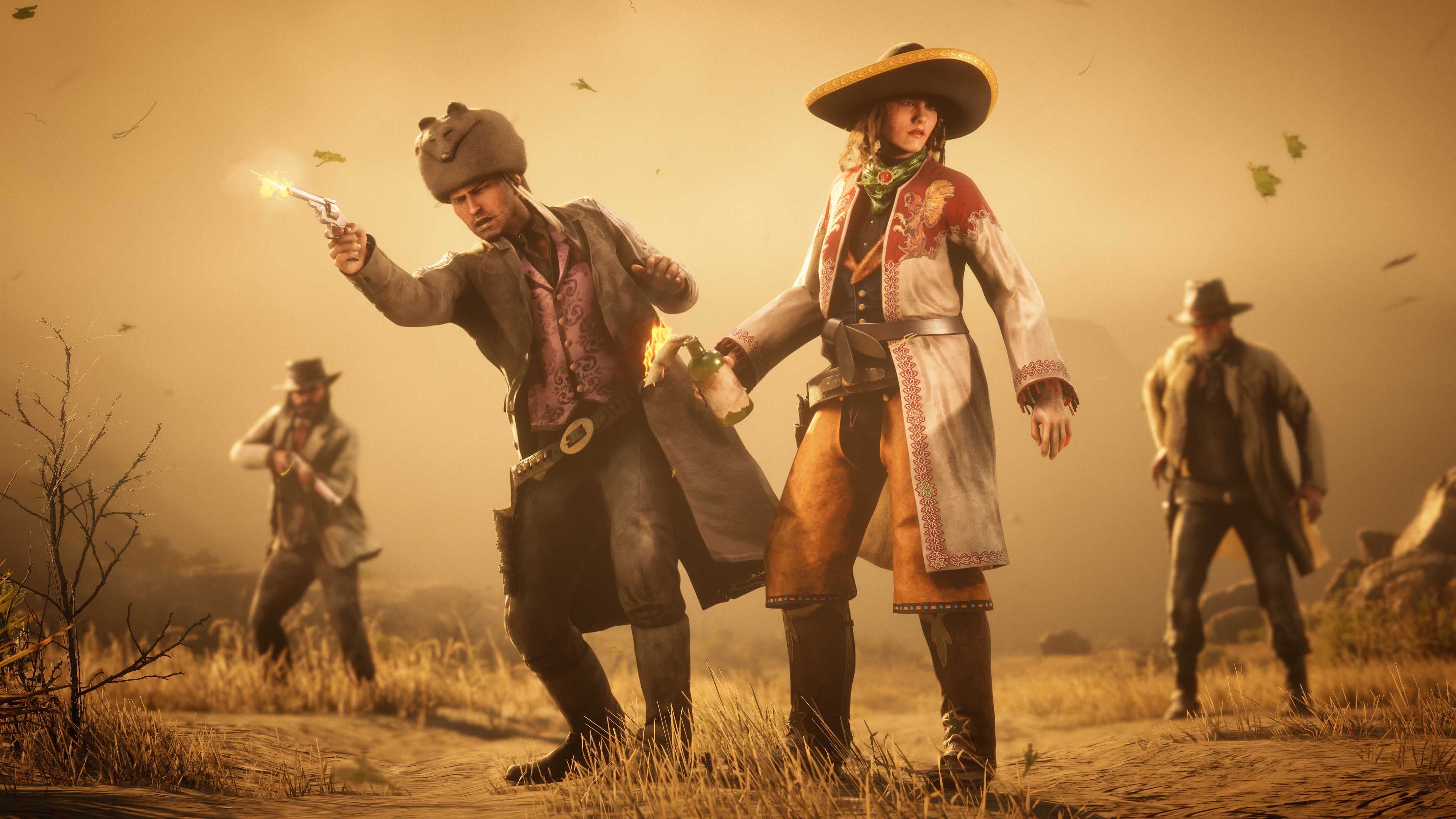 Red Dead Online, Official, Character, Clothes, Red Dead Online Protagonist, Nosalida Outfit