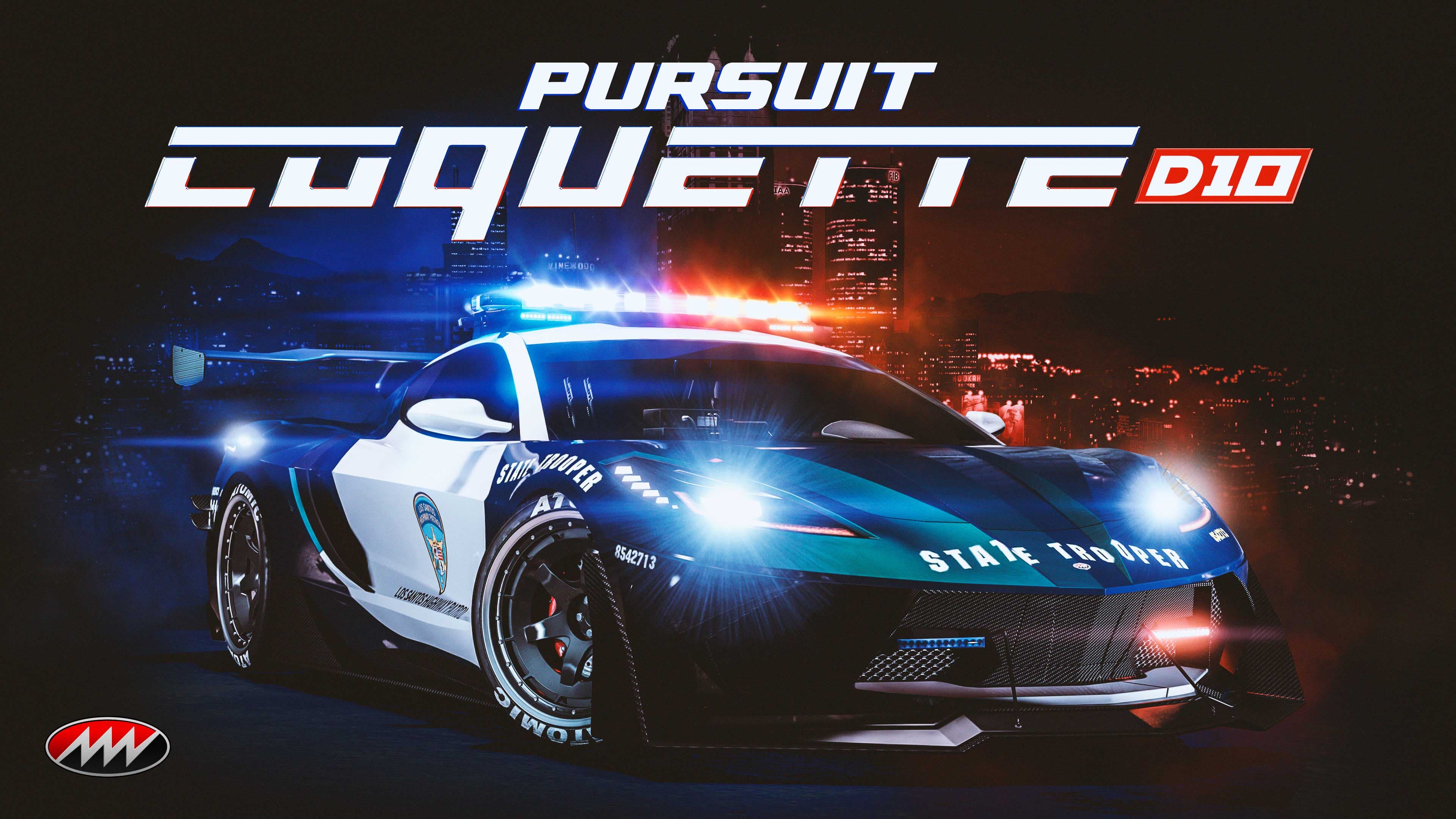 GTA Online, Official, Vehicle, Invetero Coquette D10 Pursuit, Emergency