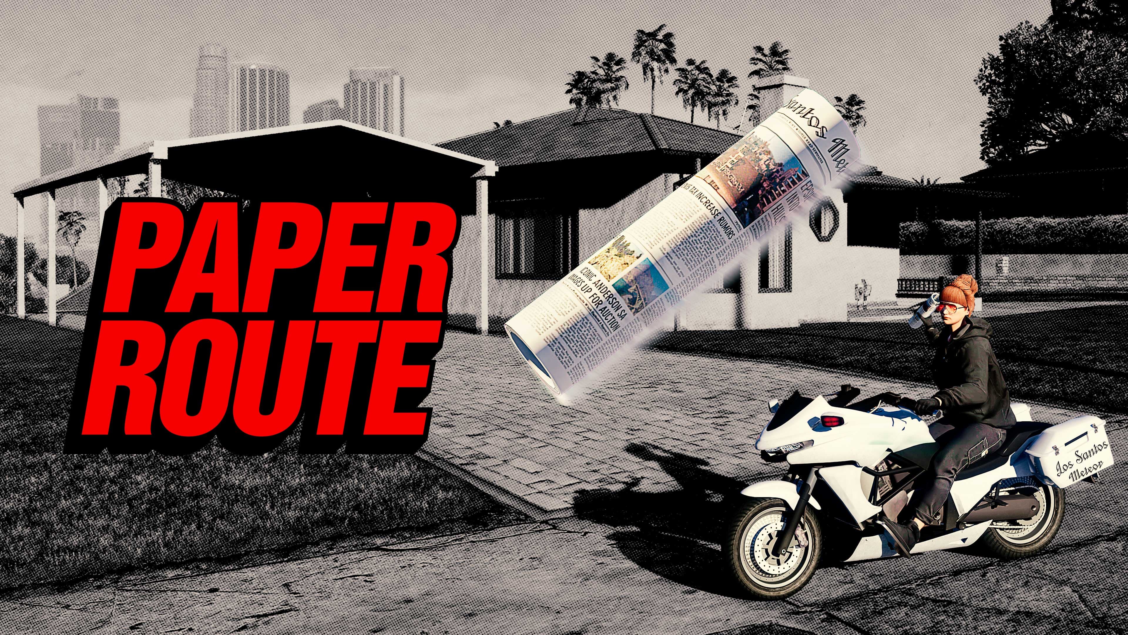 GTA Online, Official, Mission, Odd Jobs, Paper Route