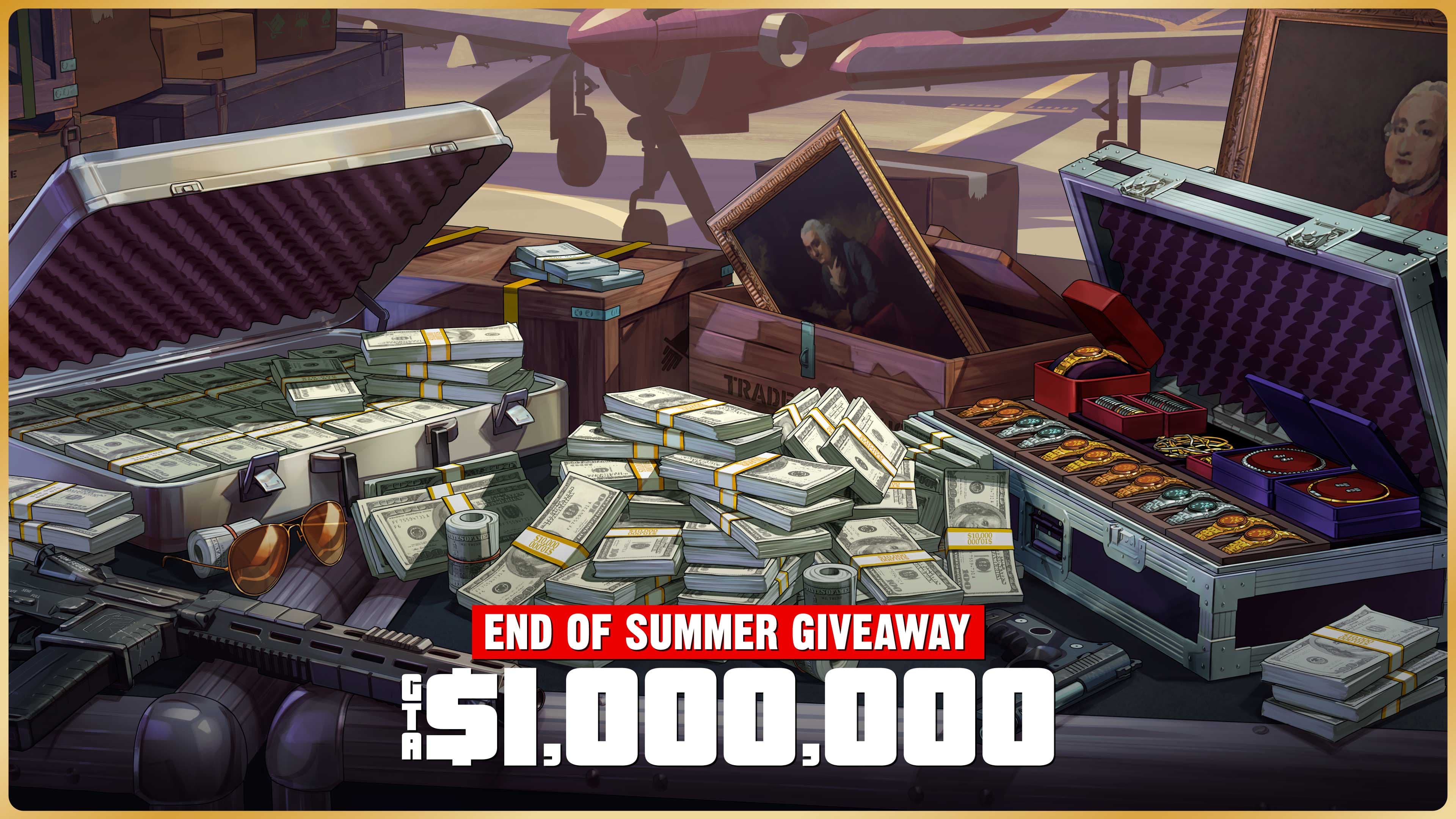 GTA Online, Official, Event, Summer Heist, Money