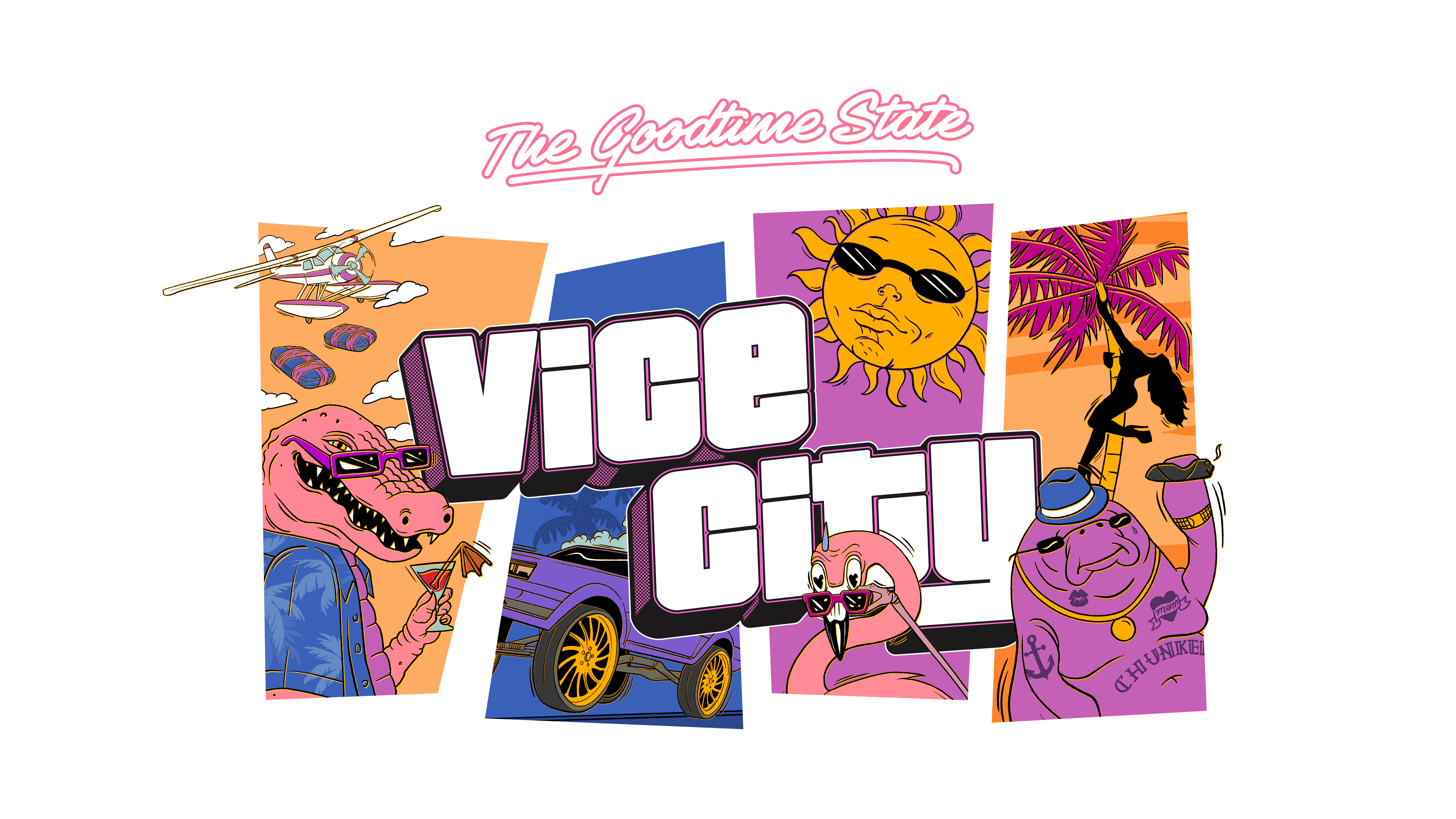 GTA 6, Official, Art, The Goodtime State – Vice City Collection