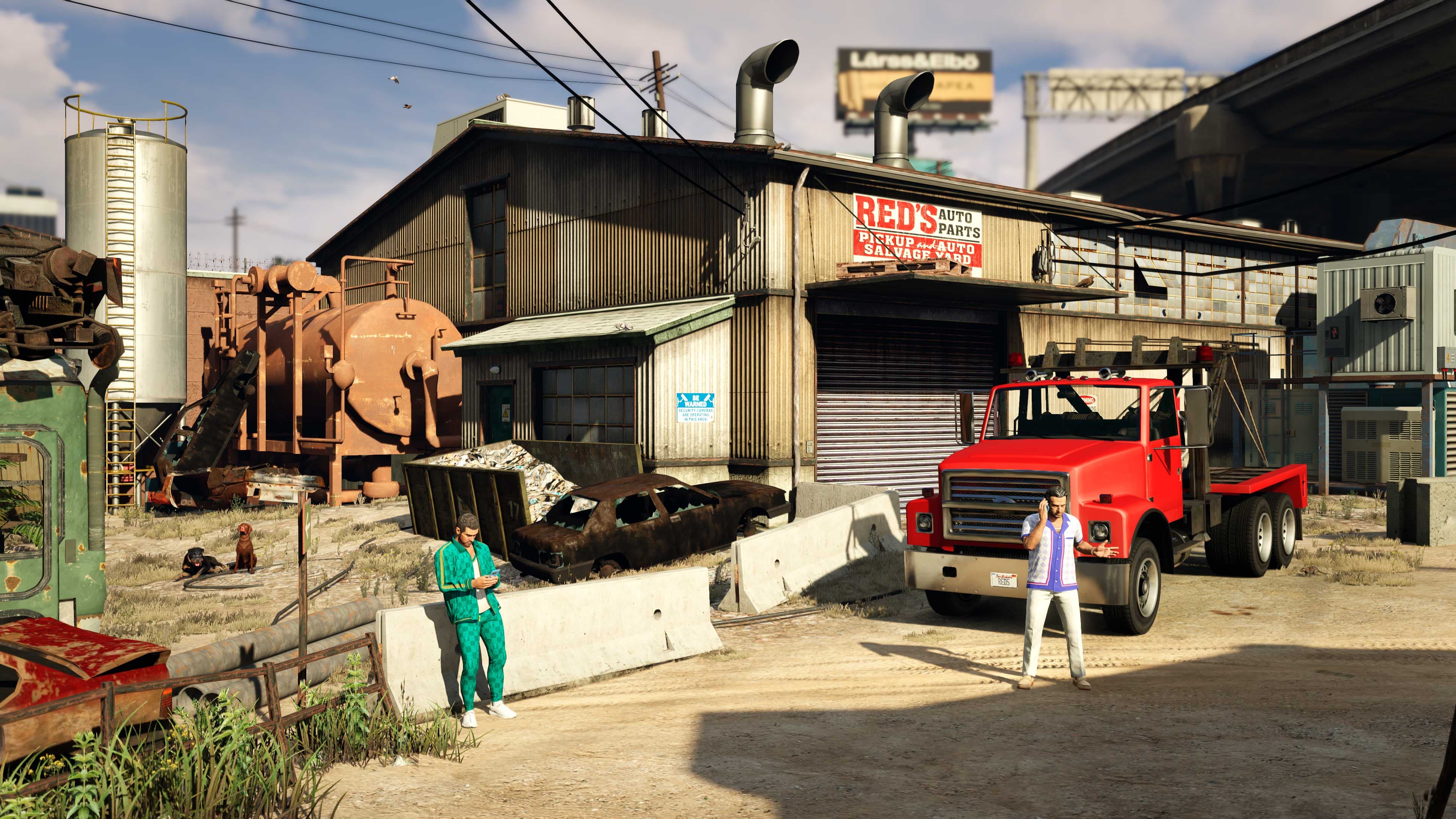 GTA Online, Official, Company, Location, Character, Salvage Yard, Jamal Amir, Yusuf Amir