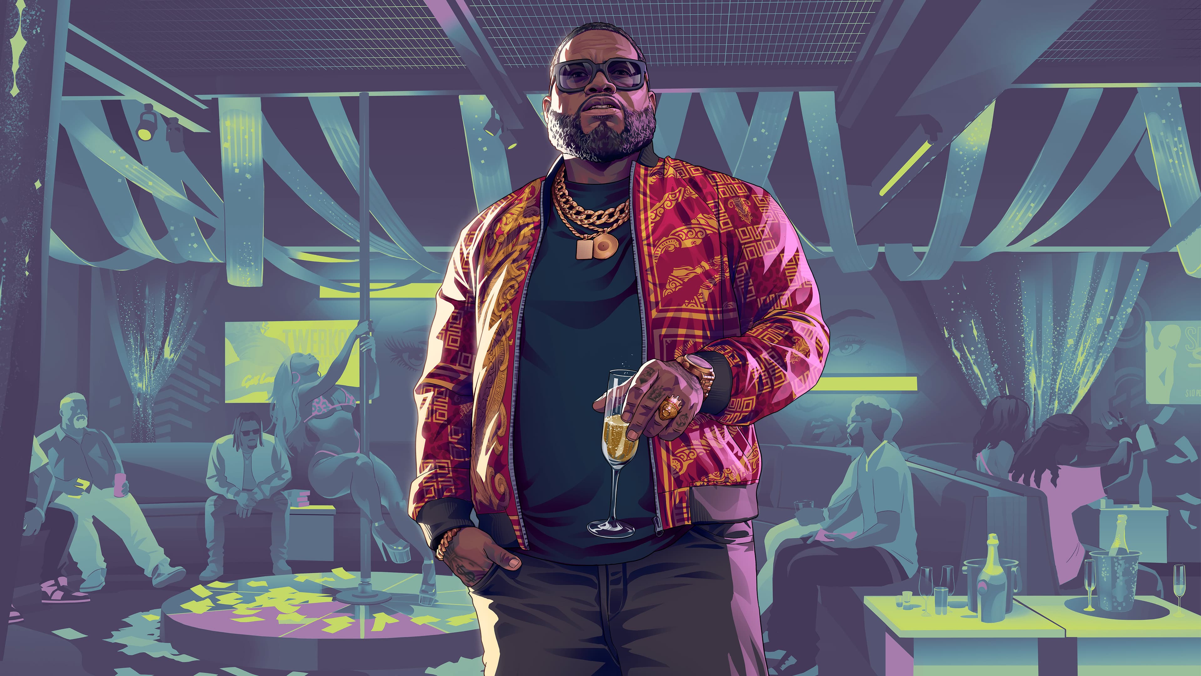 GTA 6, Official, Art, Character, Boobie Ike
