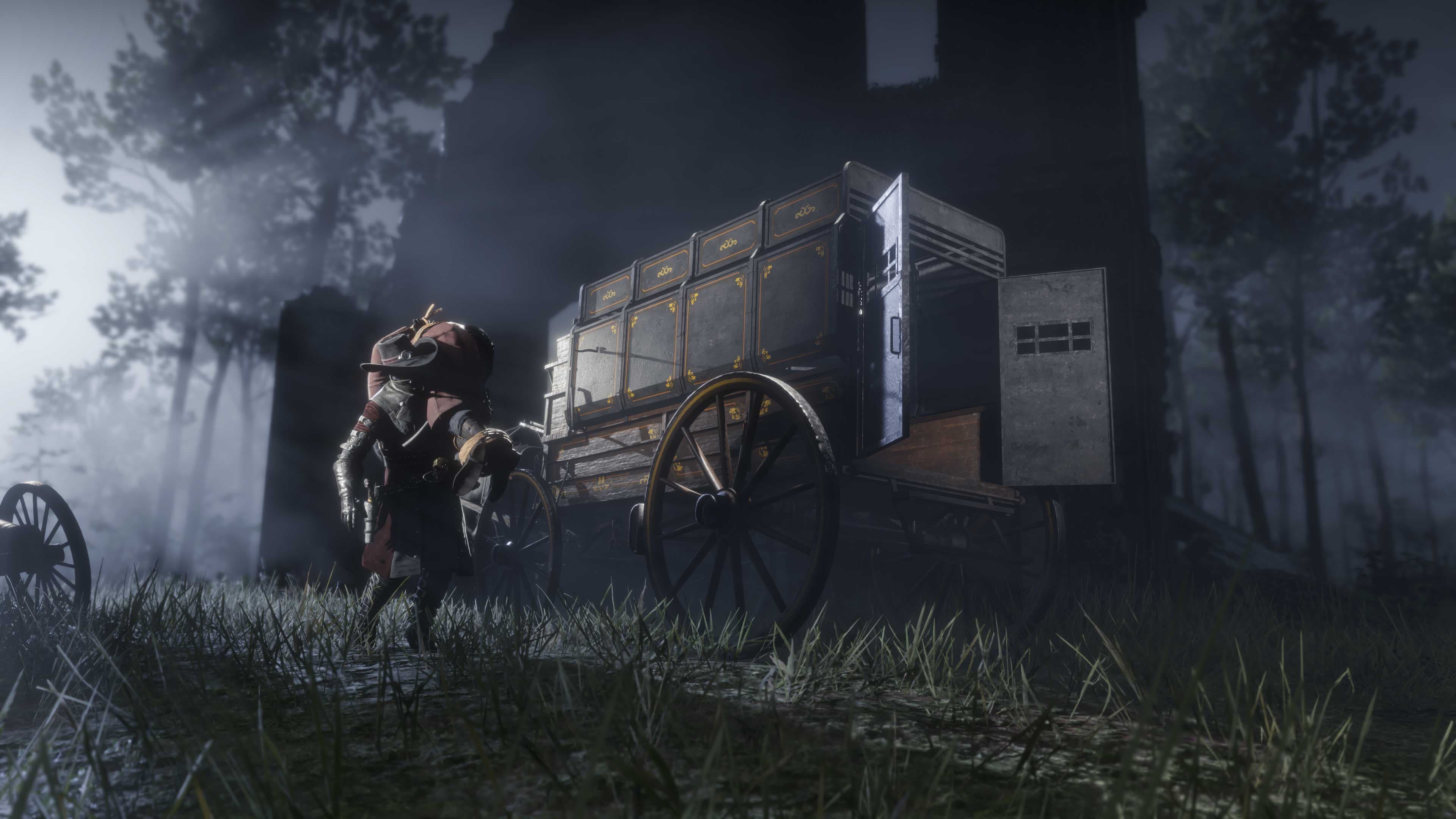 Red Dead Online, Official, Vehicle, Bounty Hunter, Role, Bounty Wagon