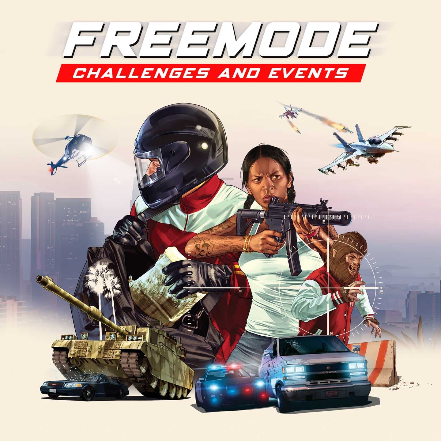 GTA Online, Official, Art, Event, Freemode Challenges and Events