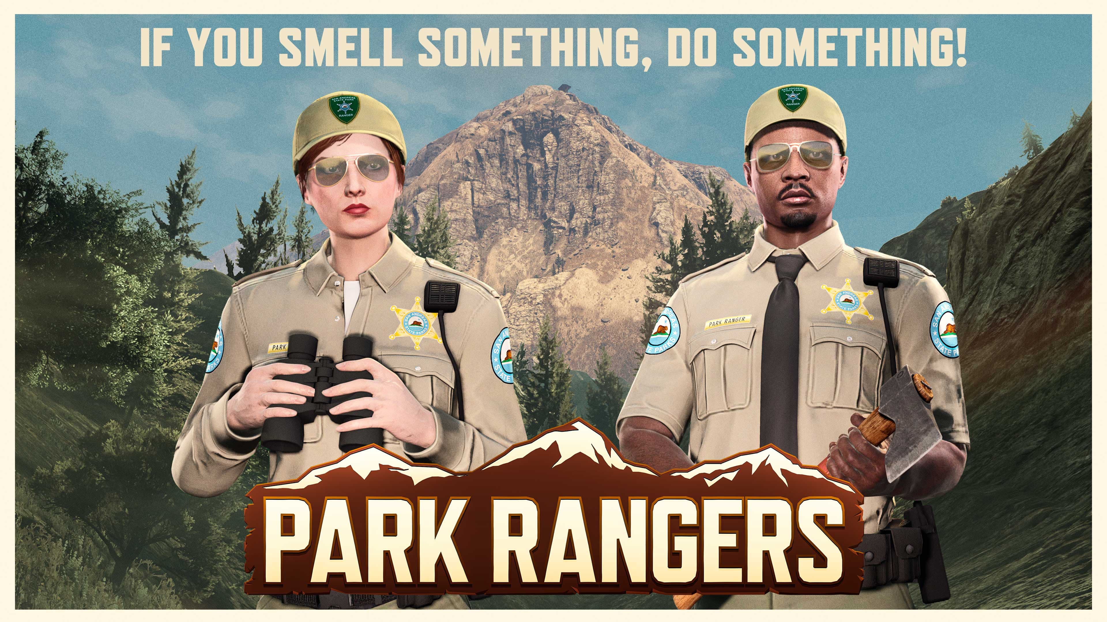 GTA Online, Official, Character, Clothes, GTA Online Protagonist, Park Ranger Outfit