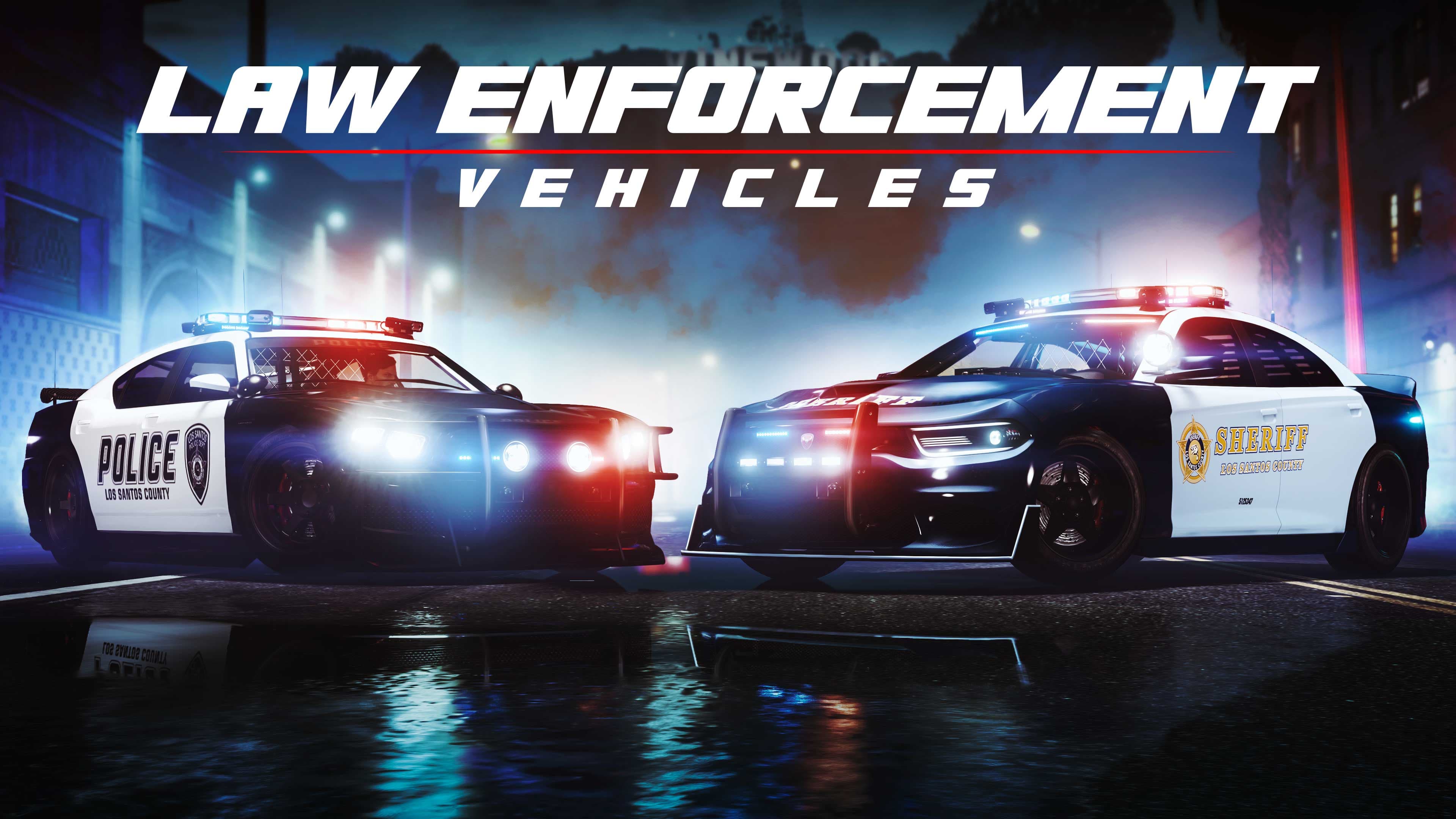 GTA Online, Official, Vehicle, Bravado Buffalo Cruiser, Bravado Buffalo STX Pursuit, Emergency