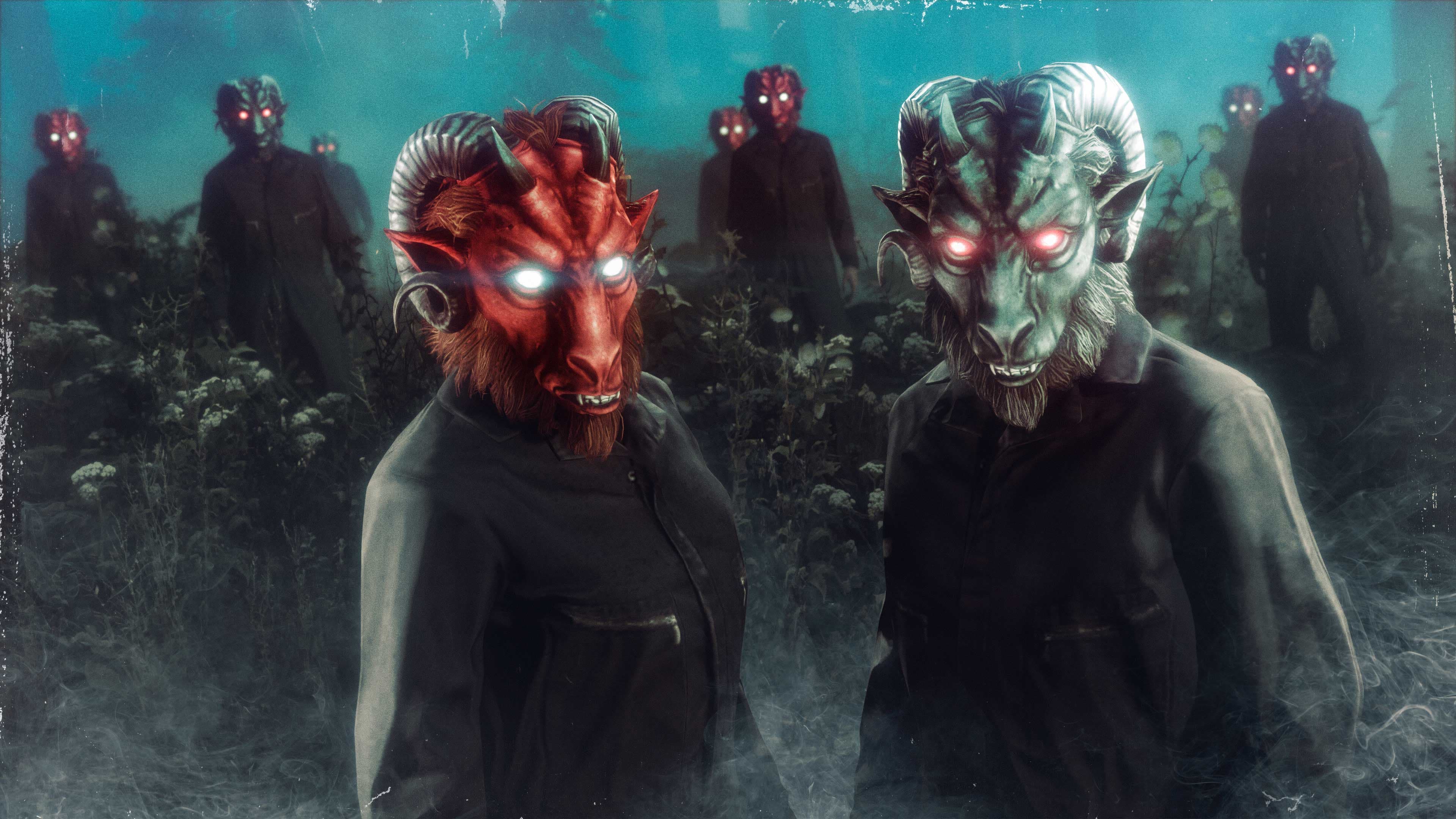 Halloween Goat Masks in GTA Online
