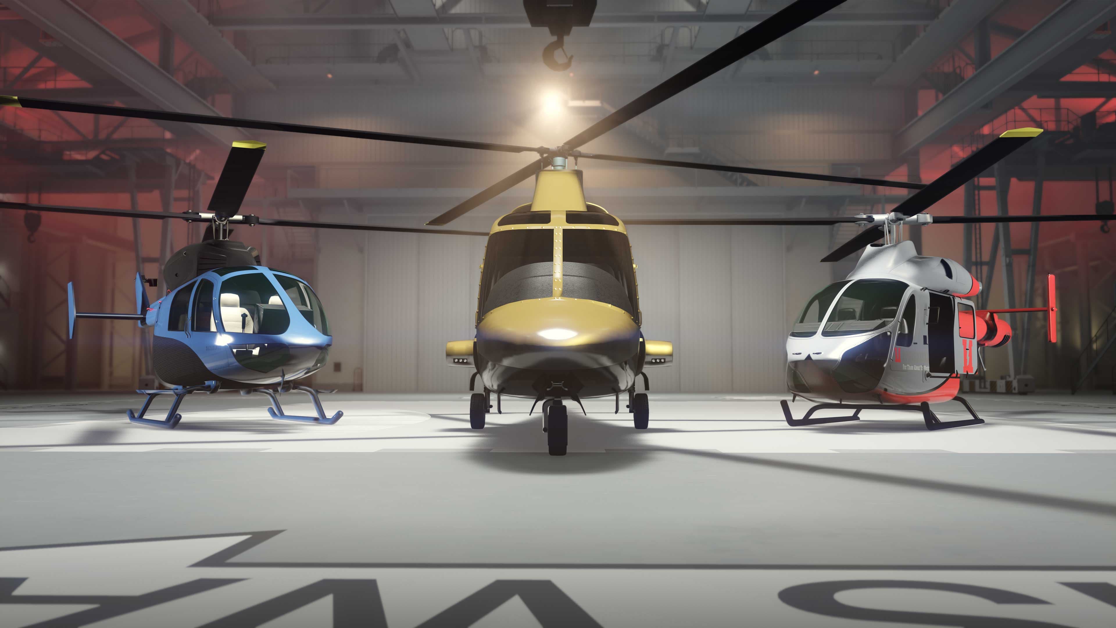 Helicopters in GTA Online