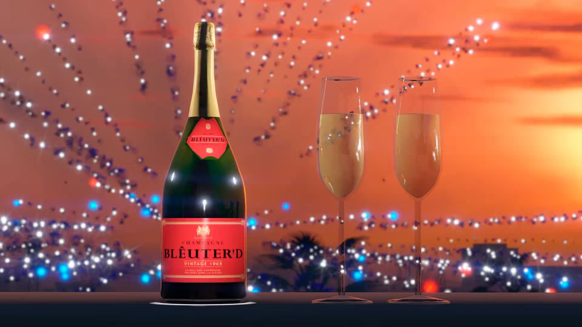 Free Blêuter’d Champagne in GTA Online