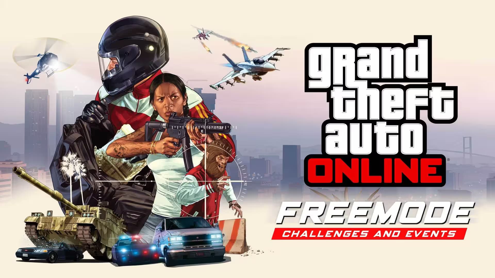 Freemode Events and Challenges in GTA Online