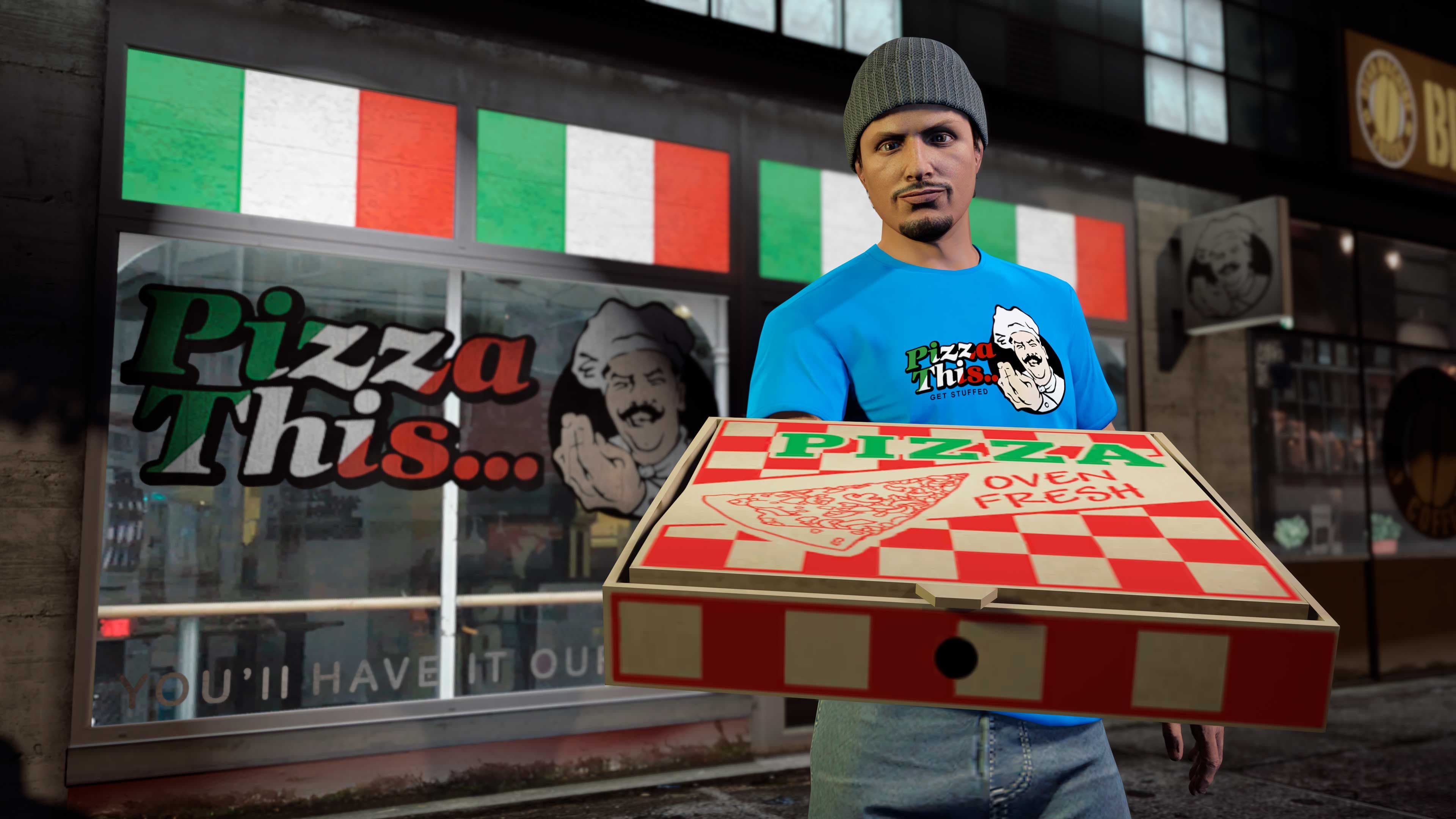 Pizza This… Tee in GTA Online