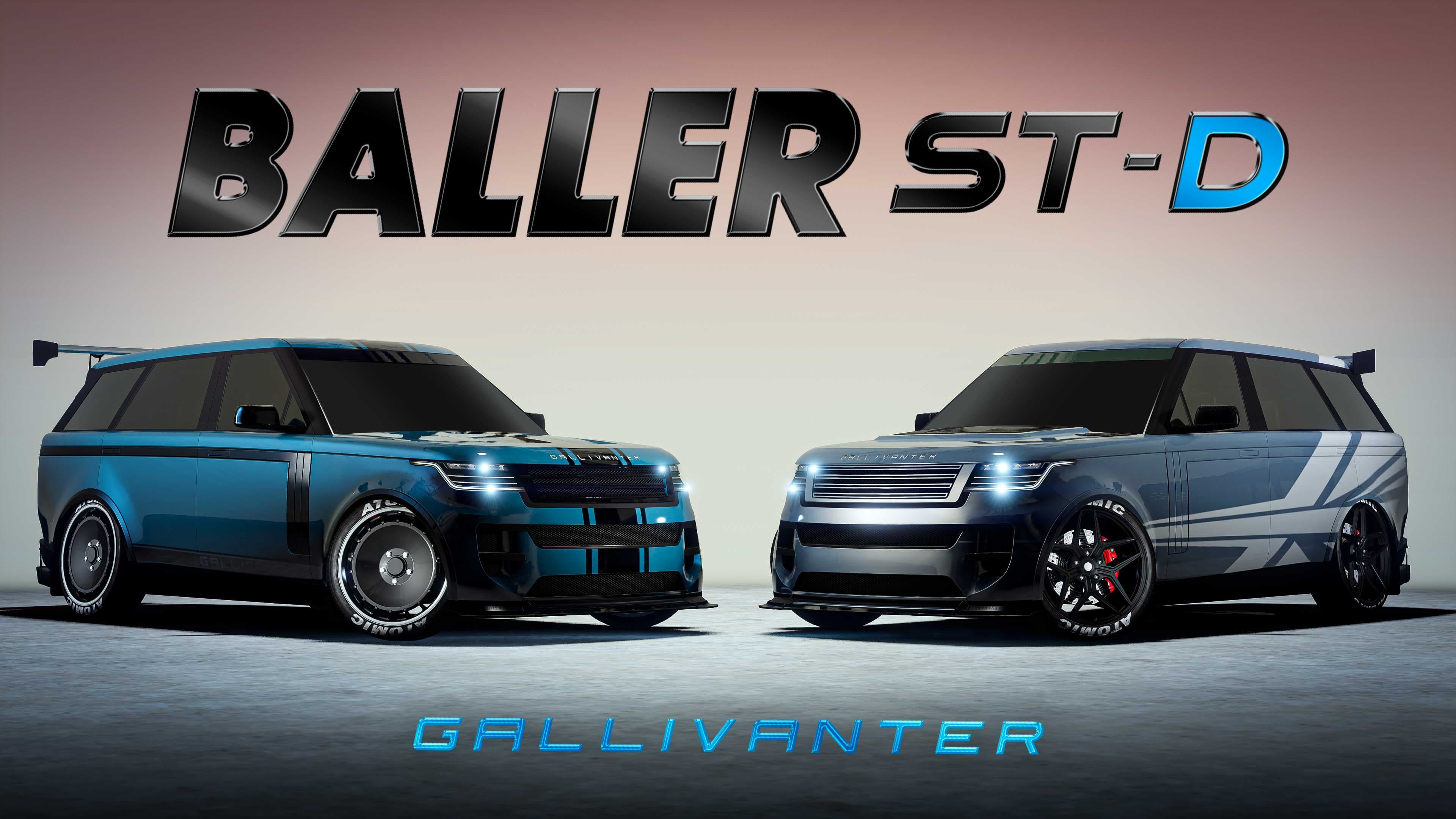 New SUV Gallivanter Baller ST-D and 5X GTA$ on Taxi Work already in GTA Online