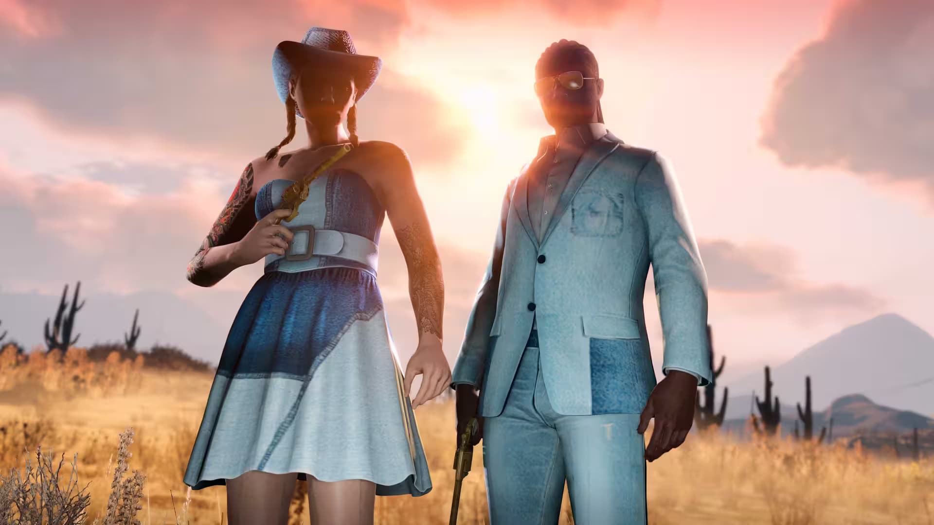 All-Denim Ensemble in GTA Online